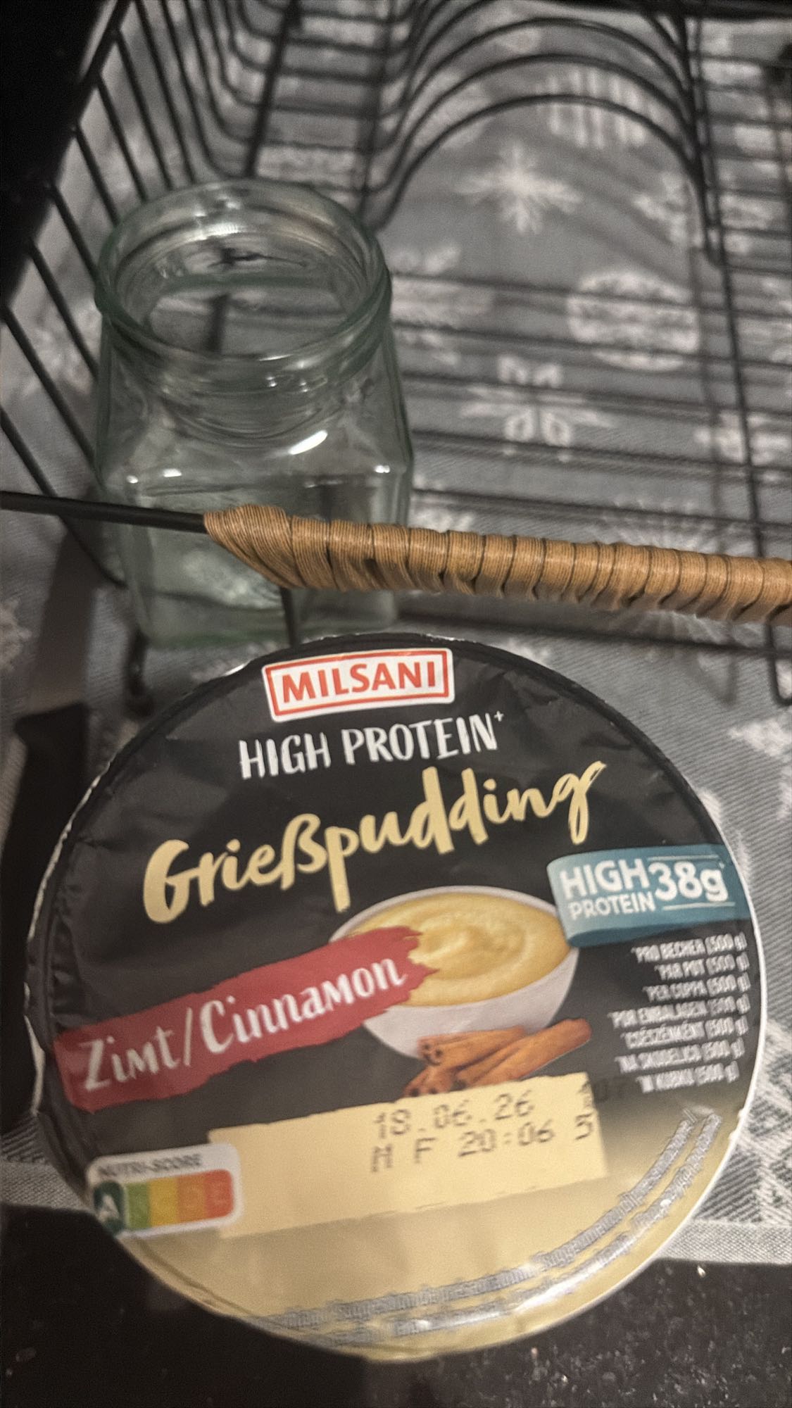 Grießpudding Zimt