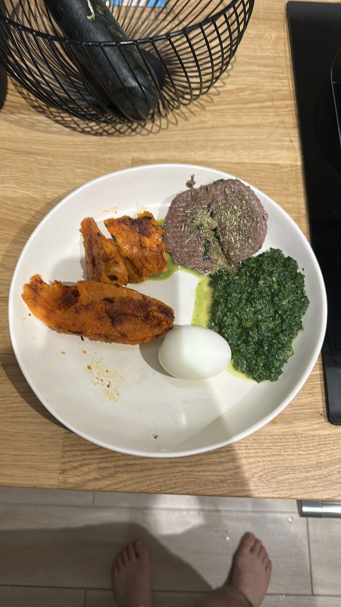 Patate douce et boeuf