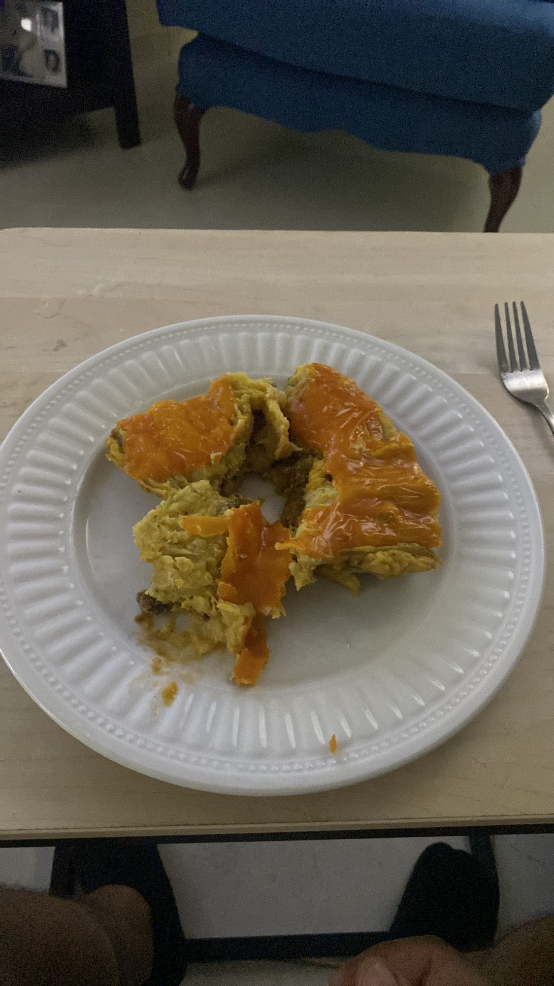 Pastelón de plátano maduro, carne molida y queso
