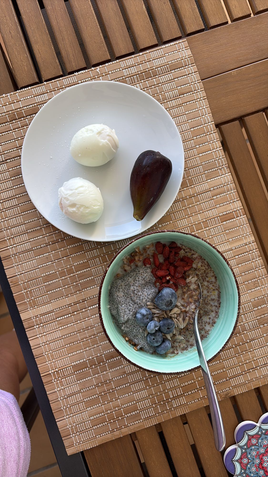 Eggs Fig Buckwheat Bowl