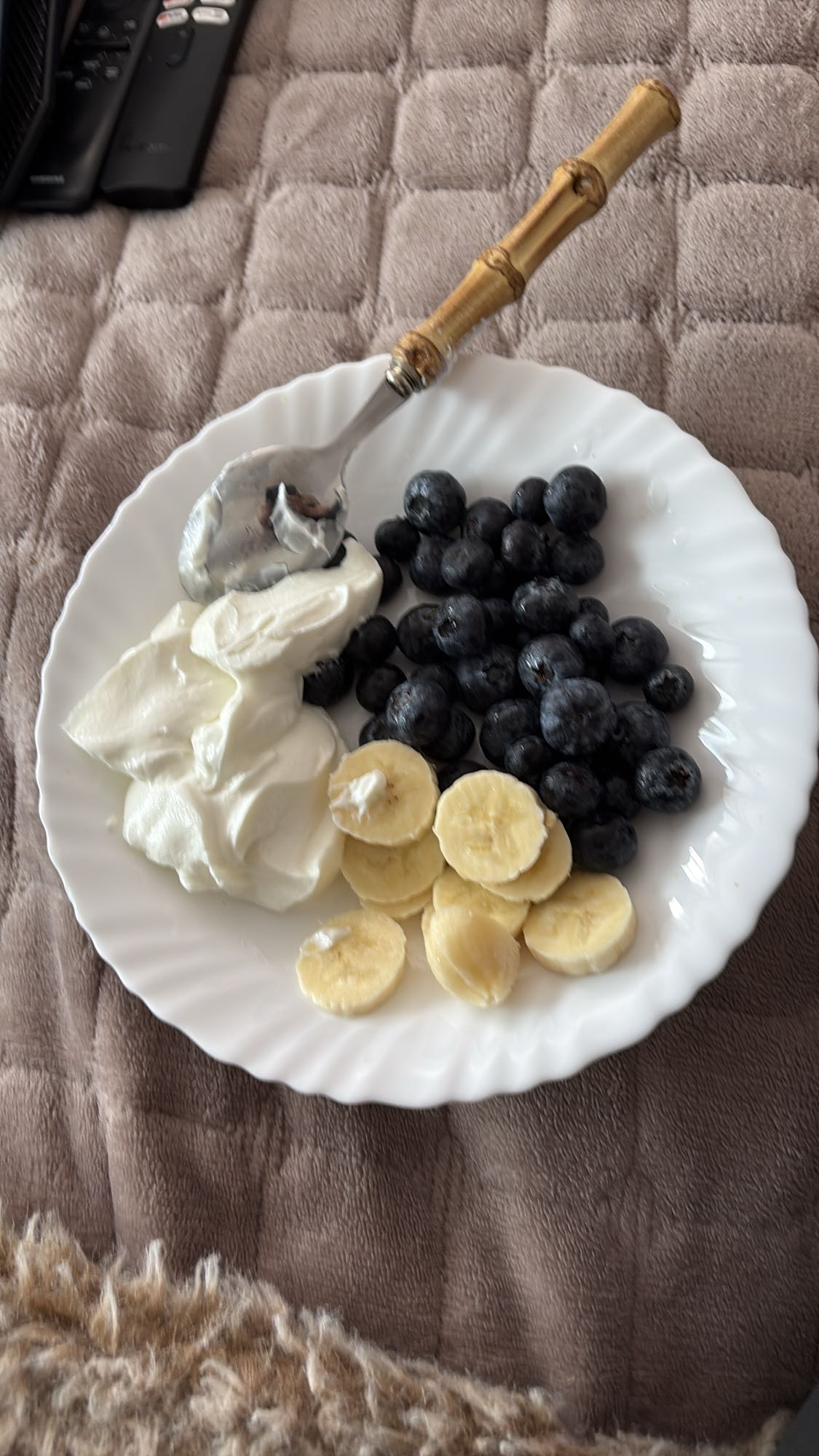 Yoghurt med blåbær
