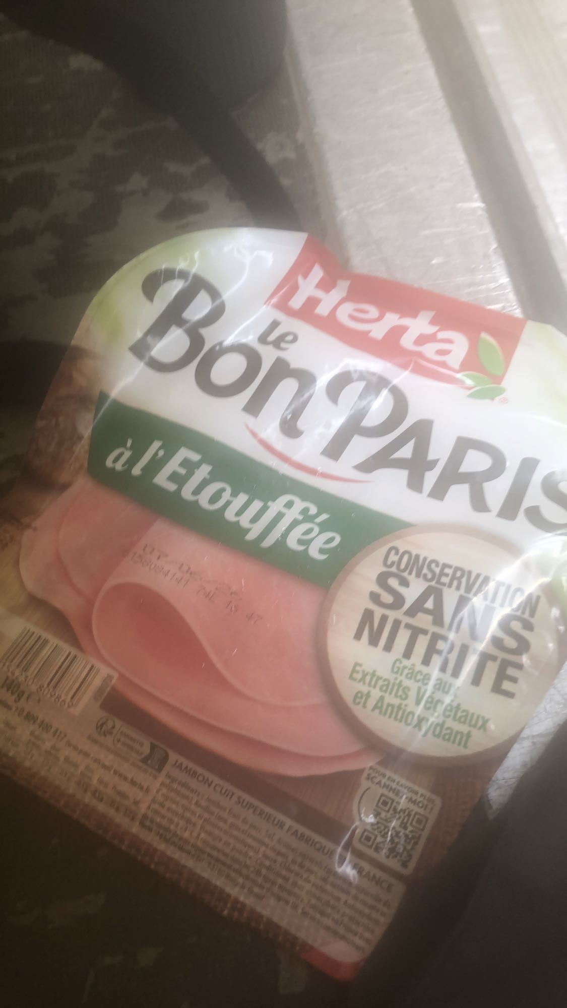 Jambon de Paris étouffée