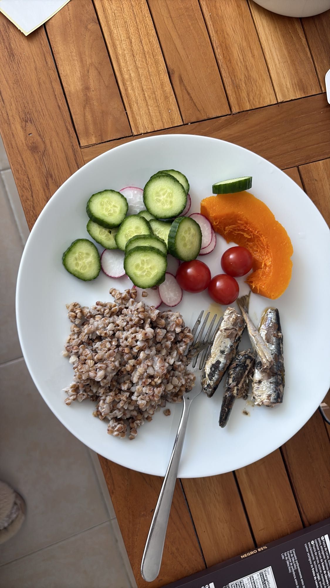 Buckwheat Fish Plate