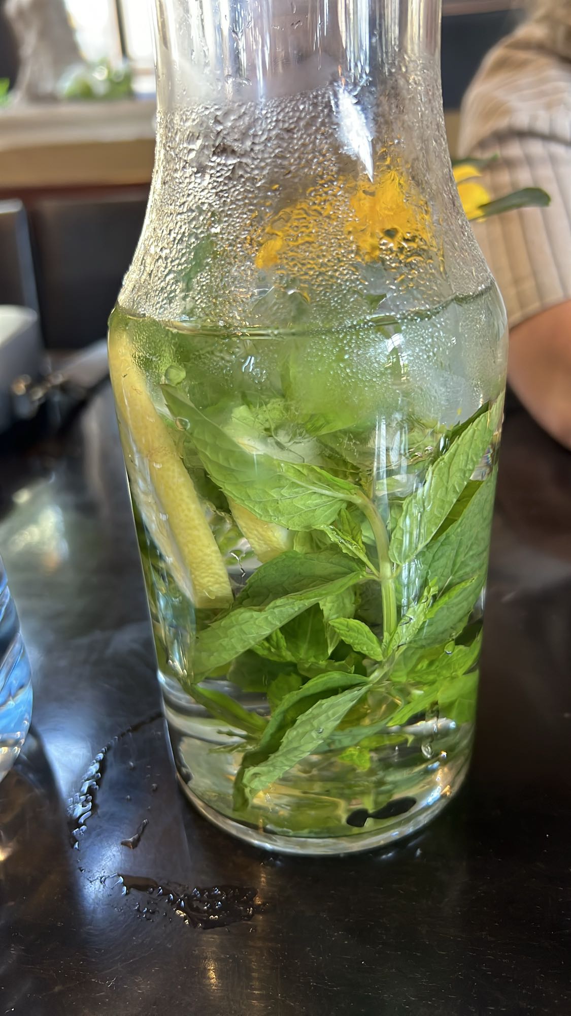 Mint Lemon Water