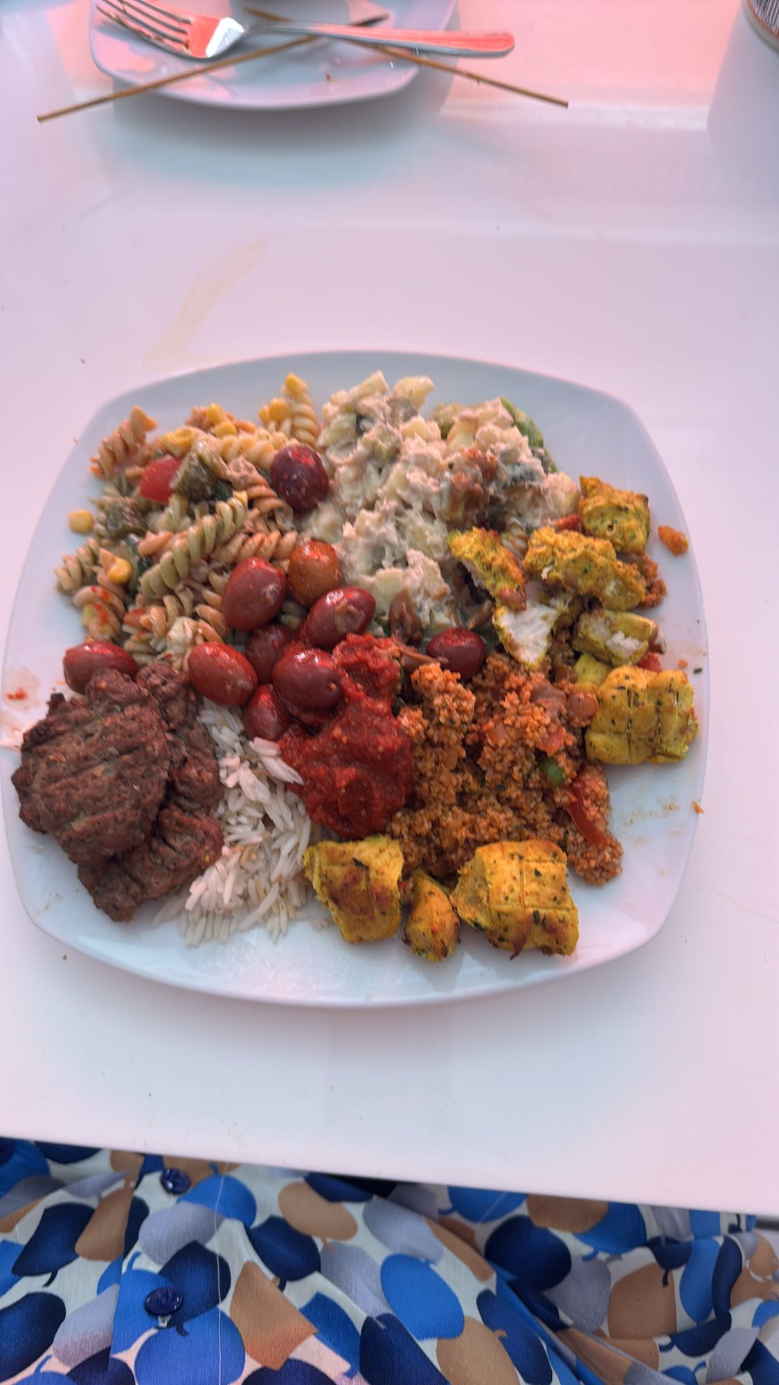 Gemengd buffetbord