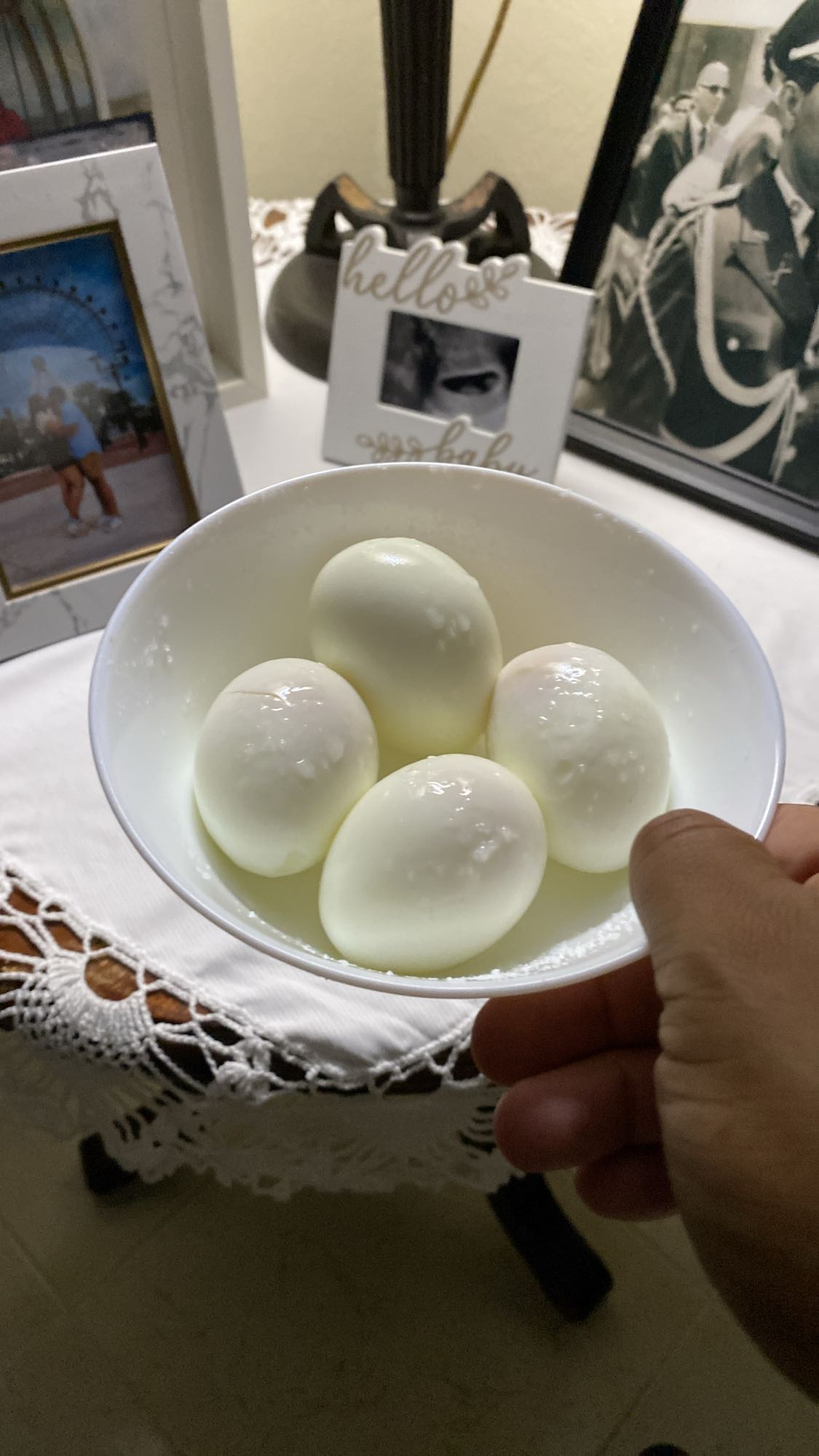huevos cocidos