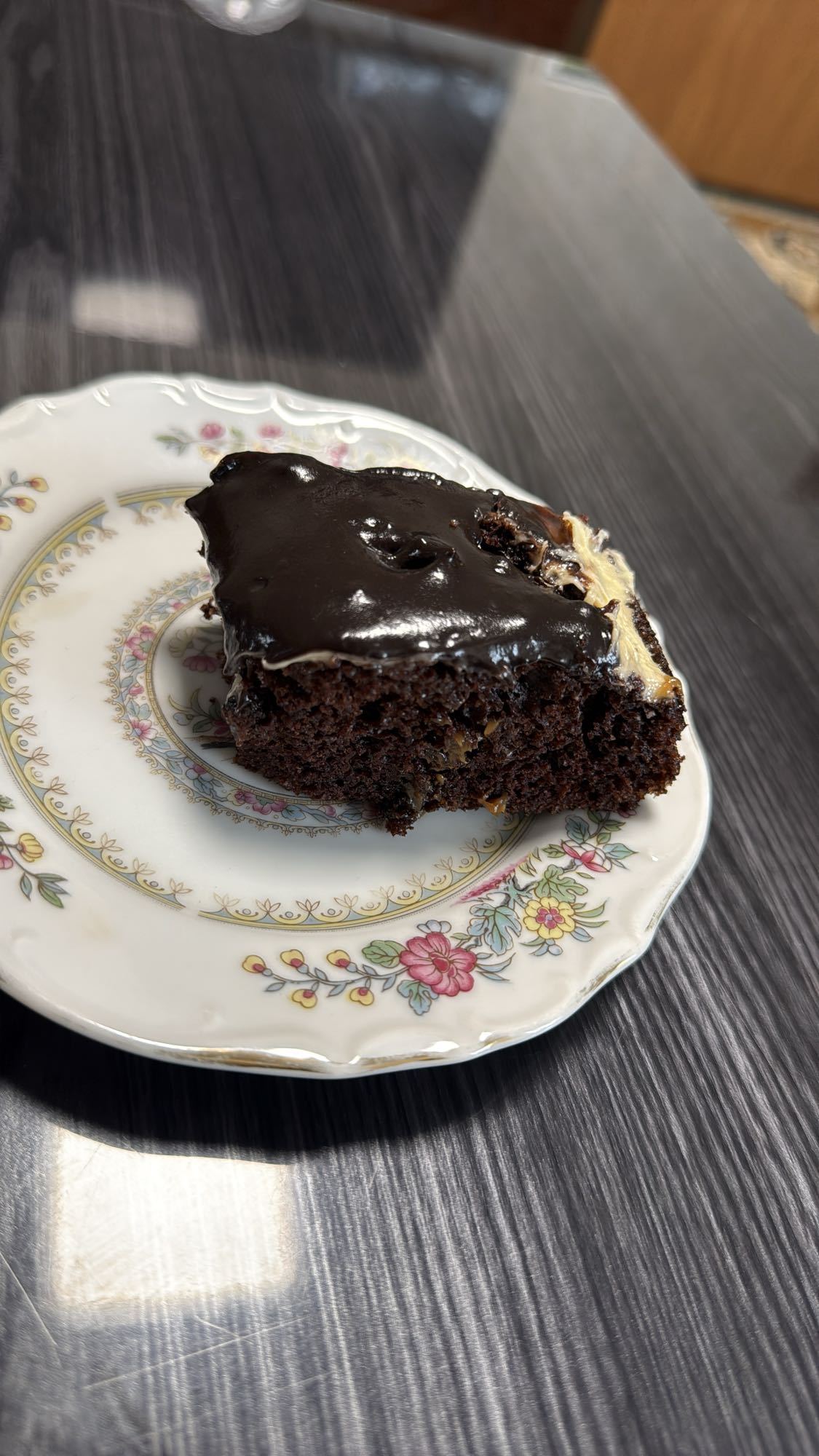 Chocolate Cake Slice