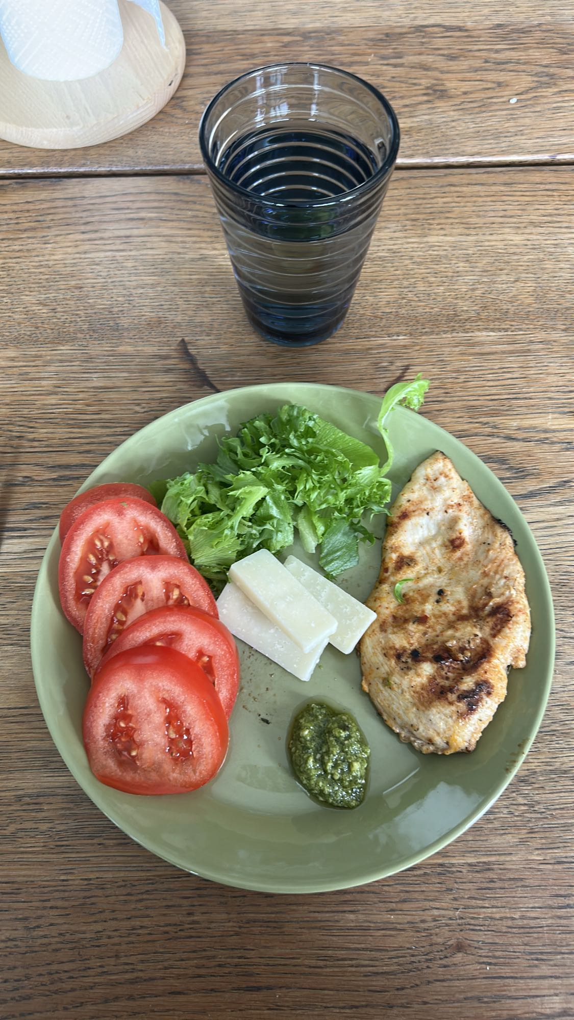 Kyckling med sallad
