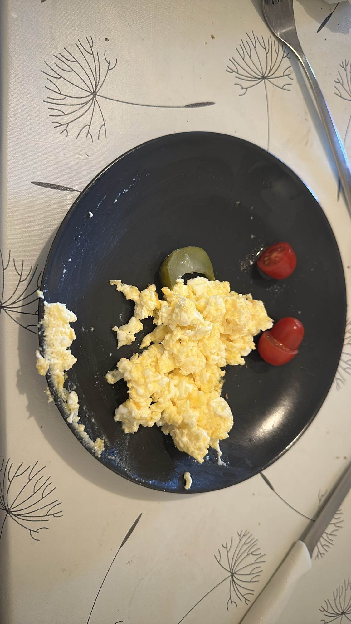 Scrambled Eggs Plate