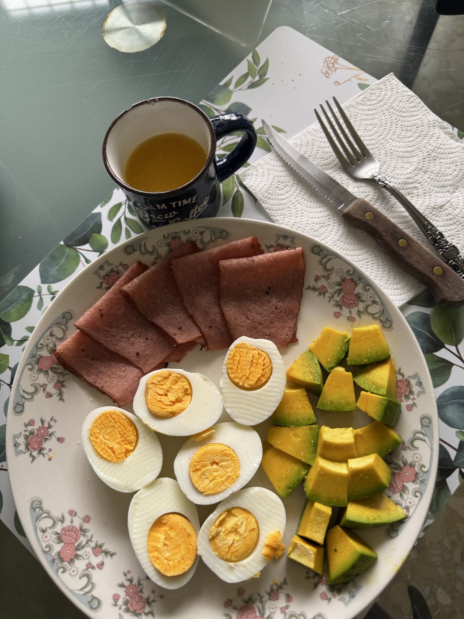 desayuno con huevo
