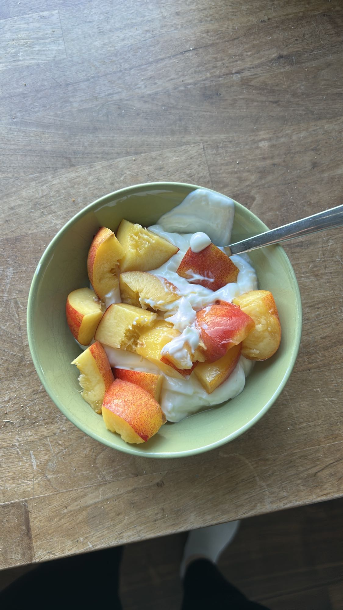 Yoghurt med nektarin