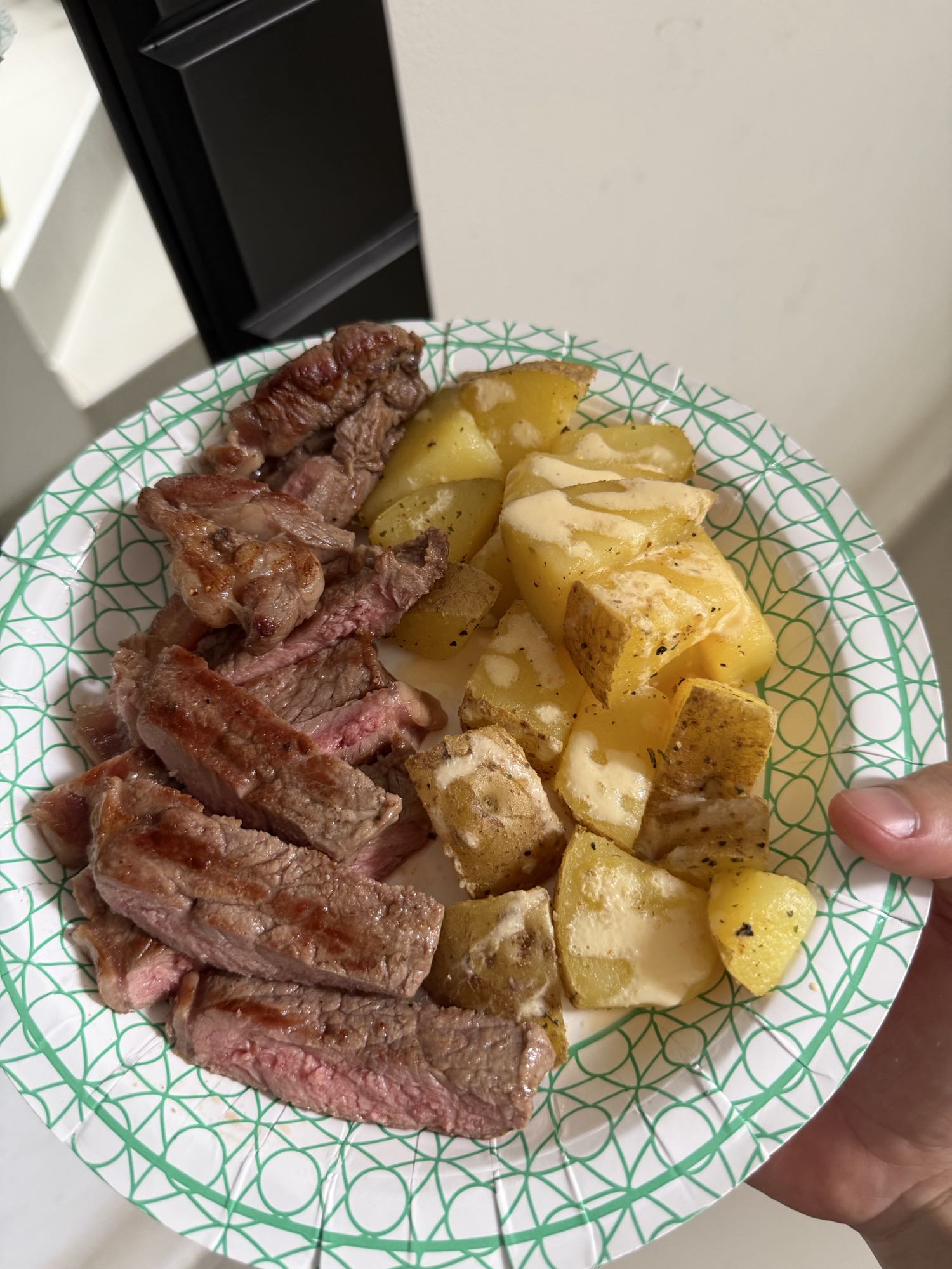 bistec con papas