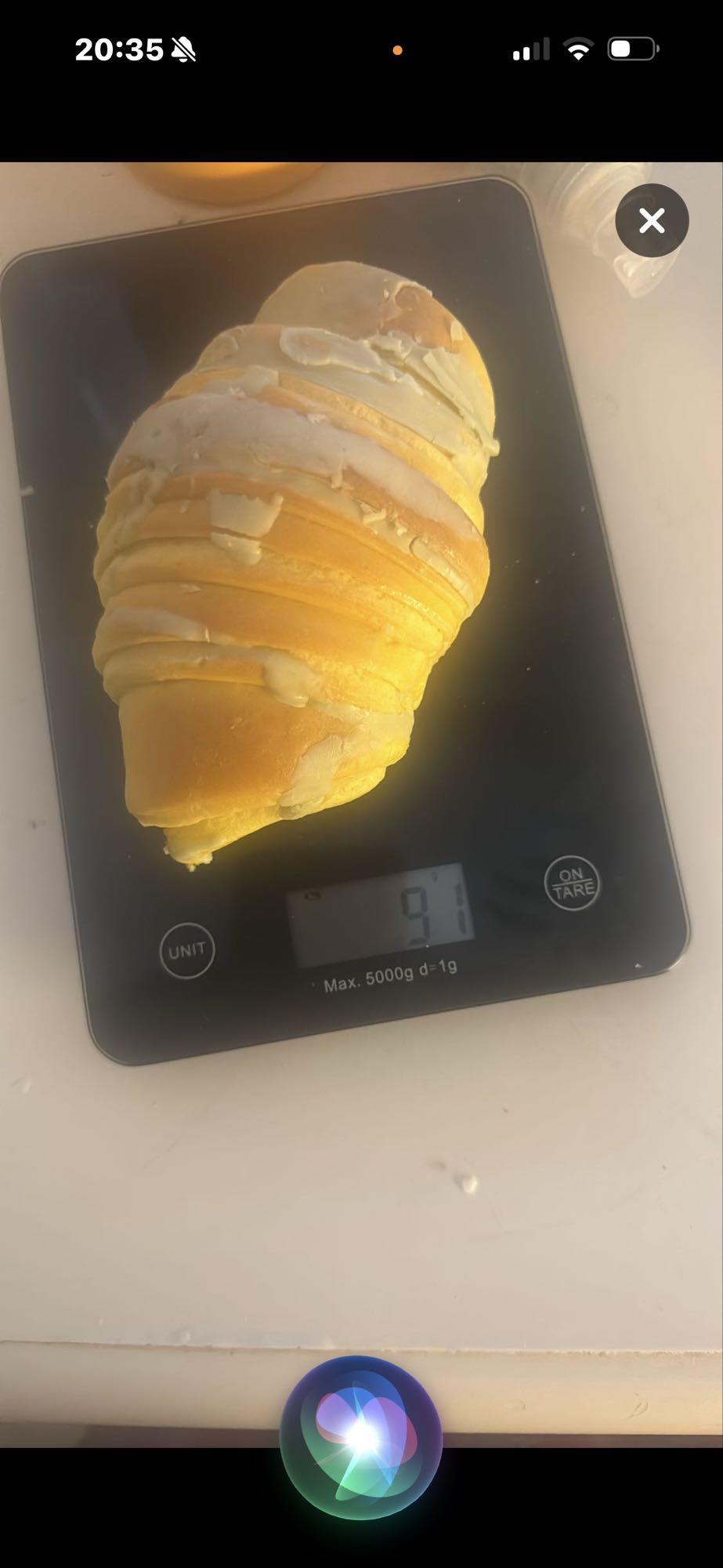 Glaserad croissant