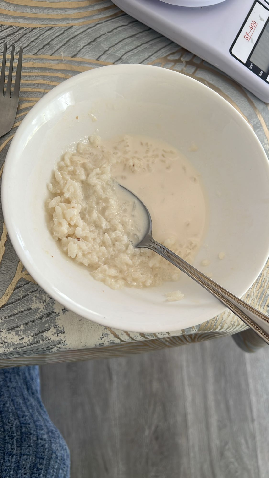 Рисовая каша с молоком