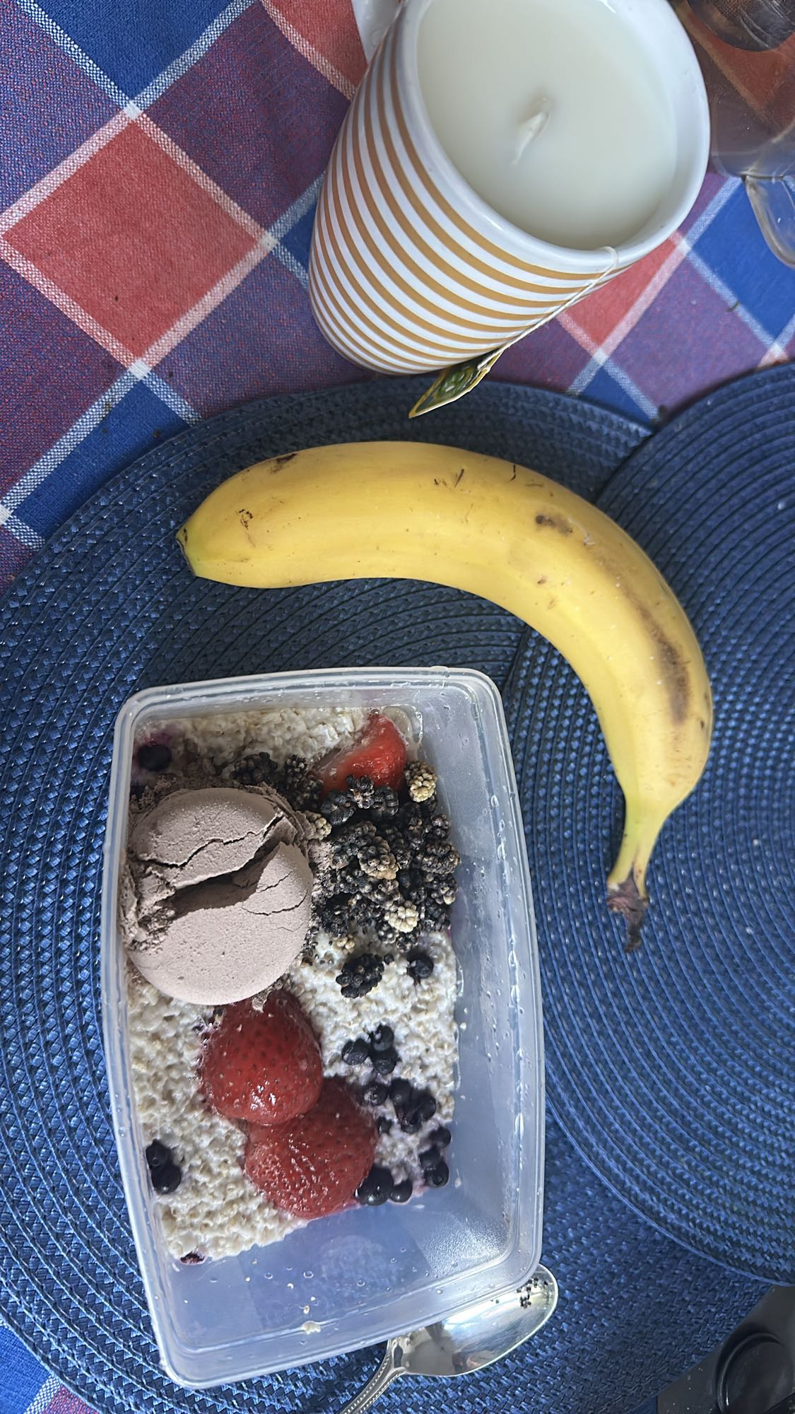 Havregröt med frukt