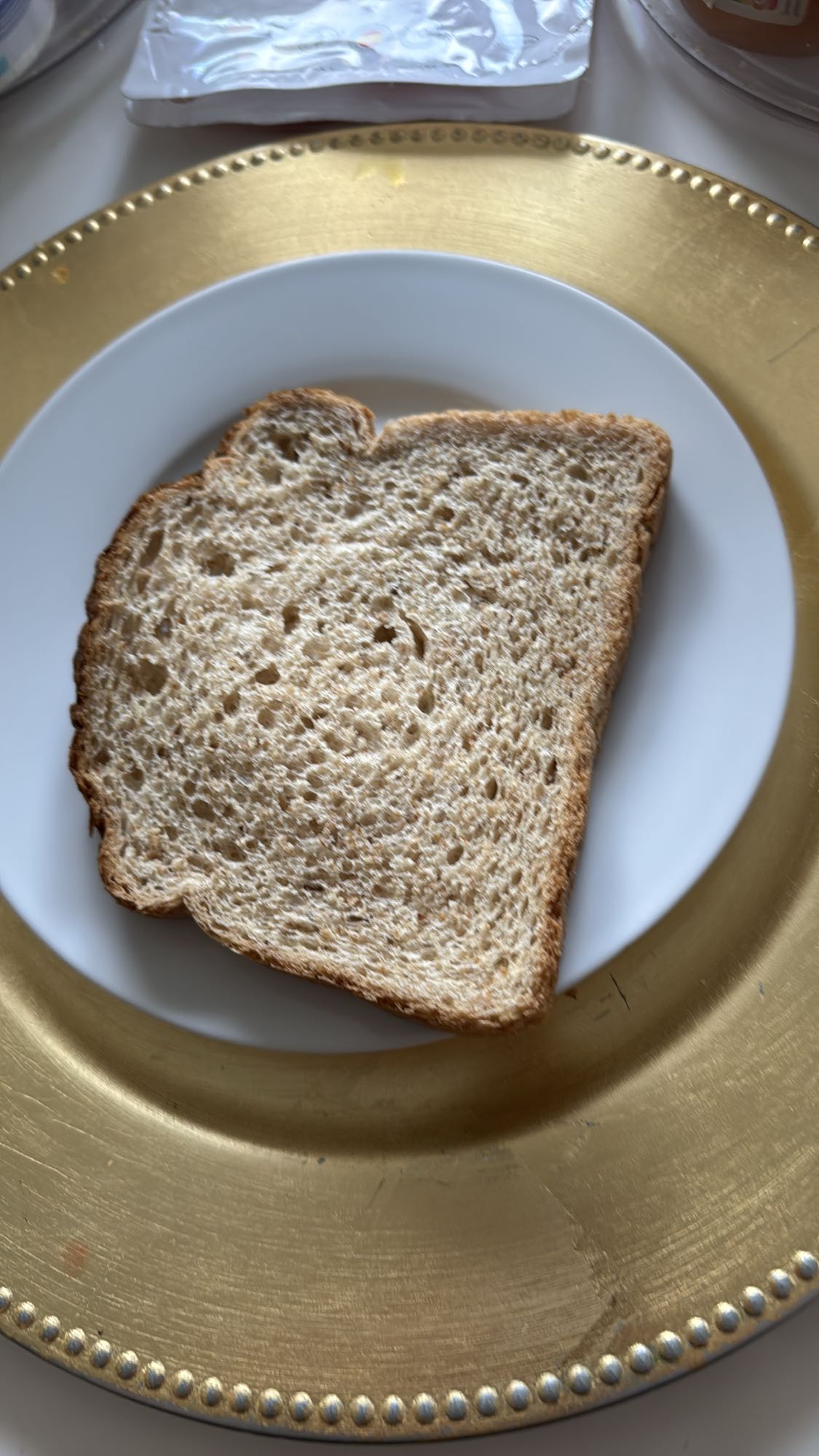 Sneetje volkorenbrood