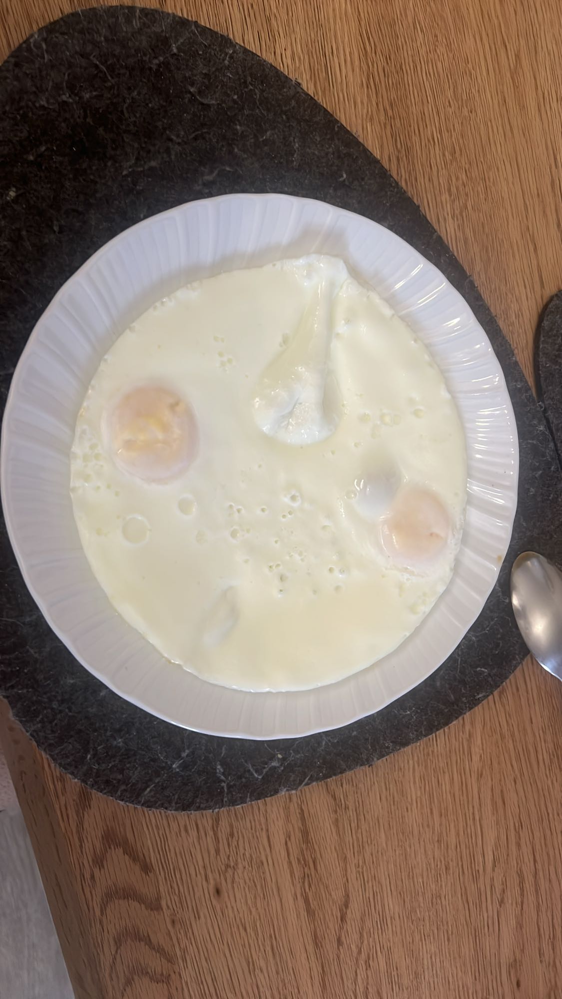 Uova nel latte
