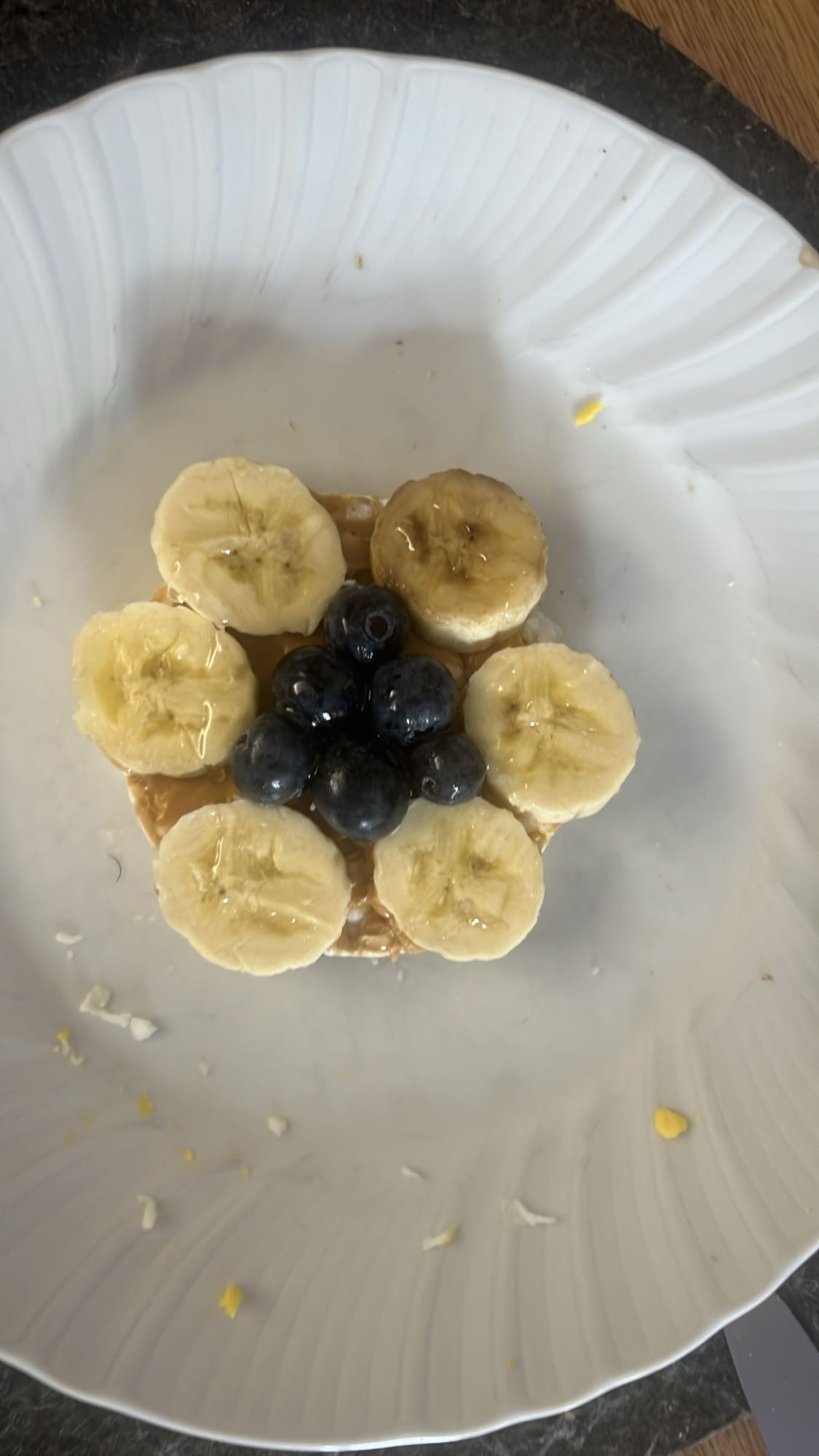 Galletta con frutta