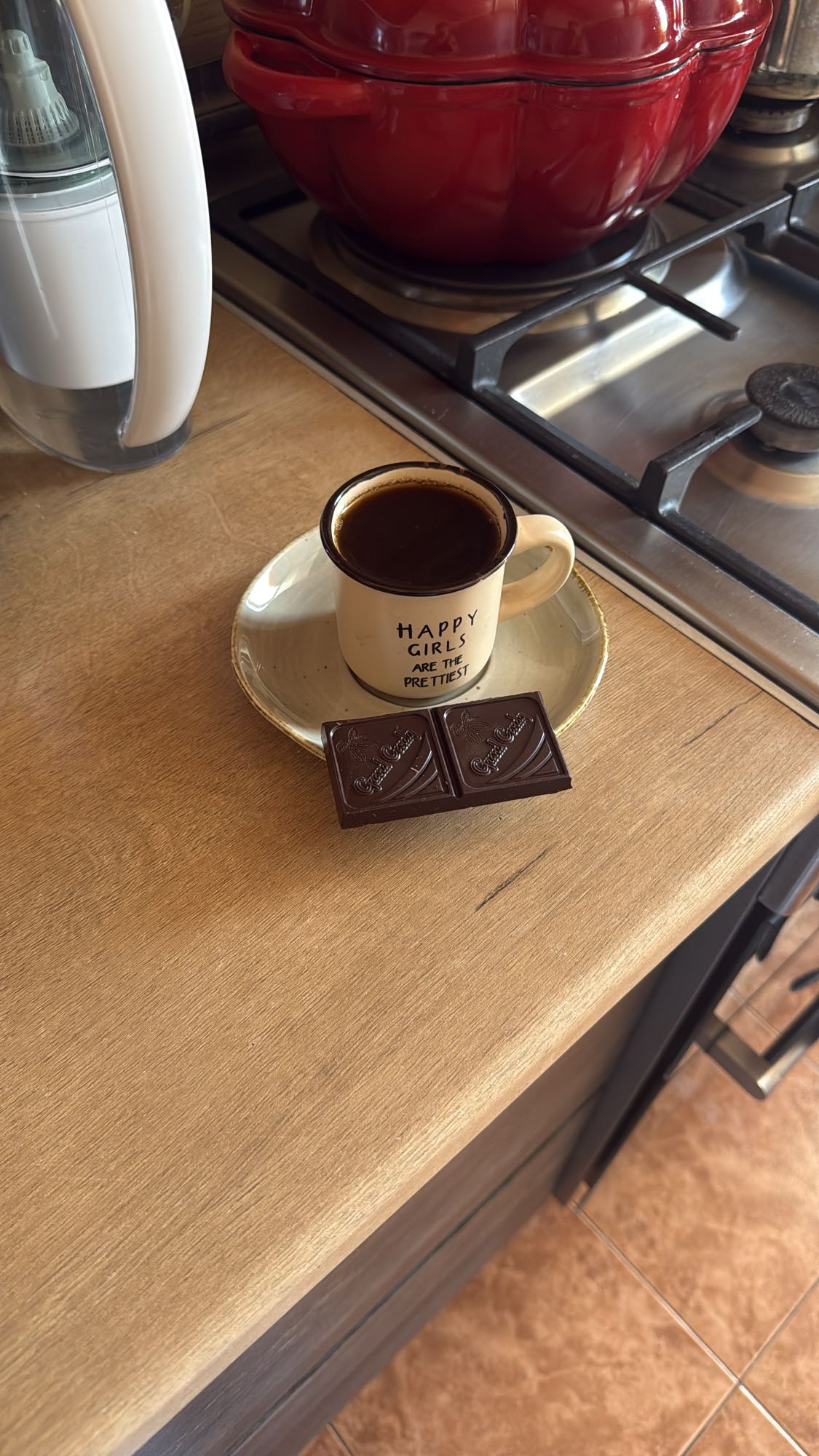 Black Coffee and Chocolate