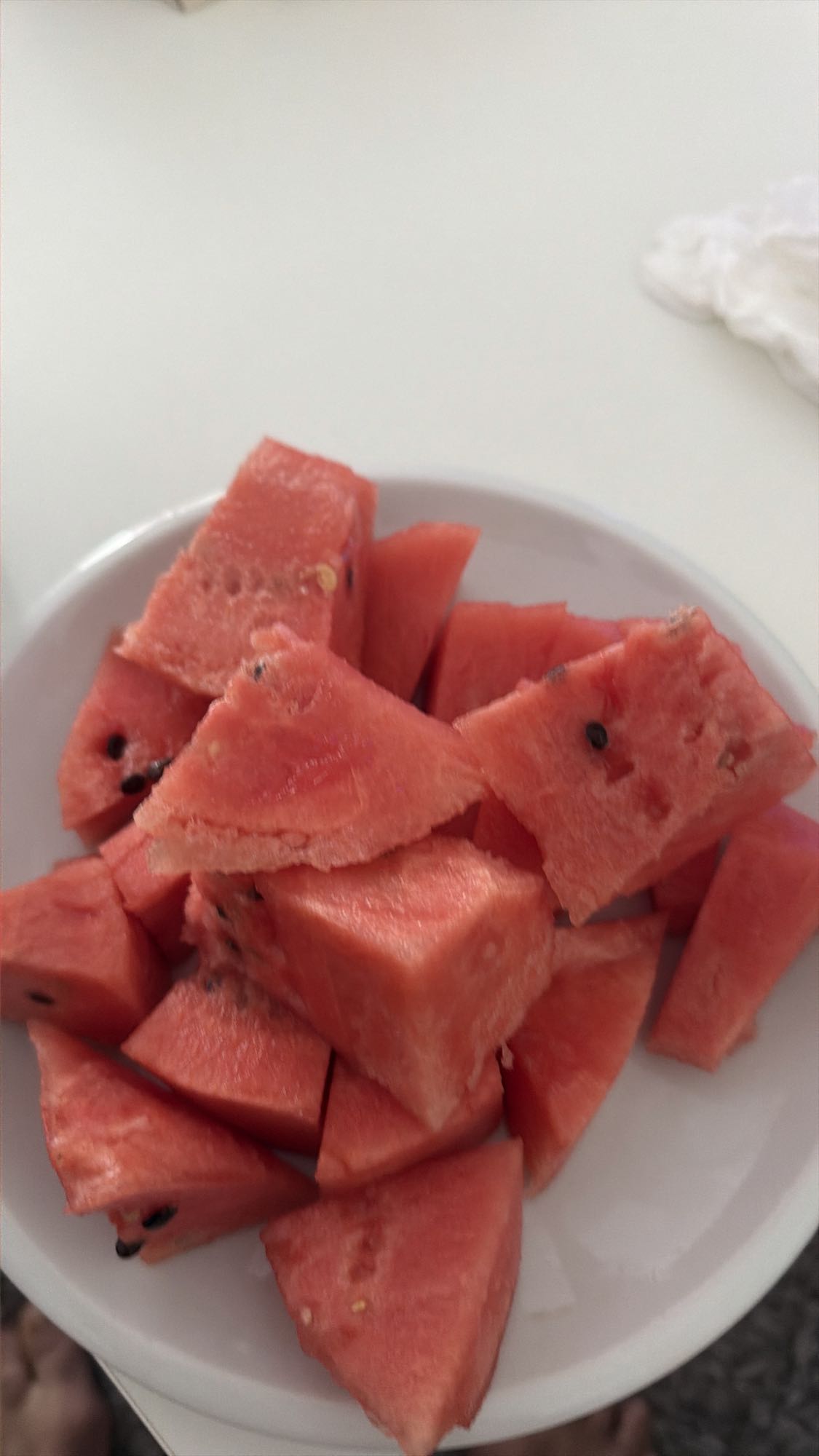 Wassermelonenstücke