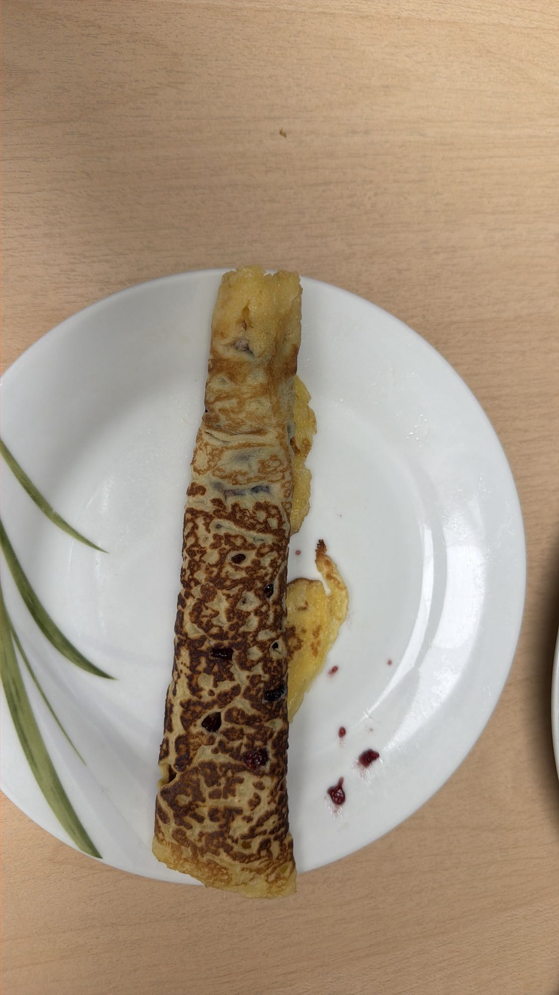 Pfannkuchen mit Banane