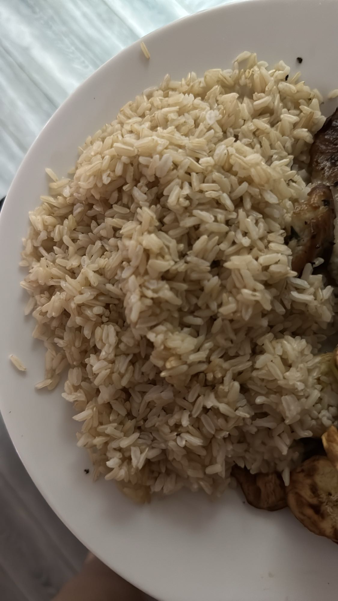 Brown Rice Chicken Plate