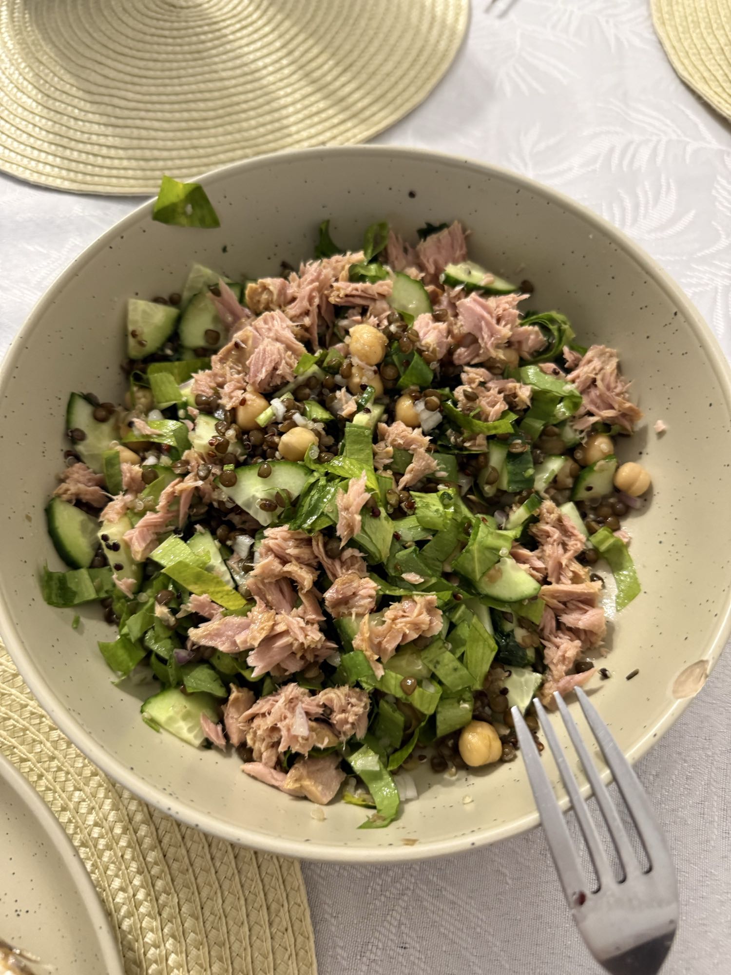 Tuna Lentil Salad