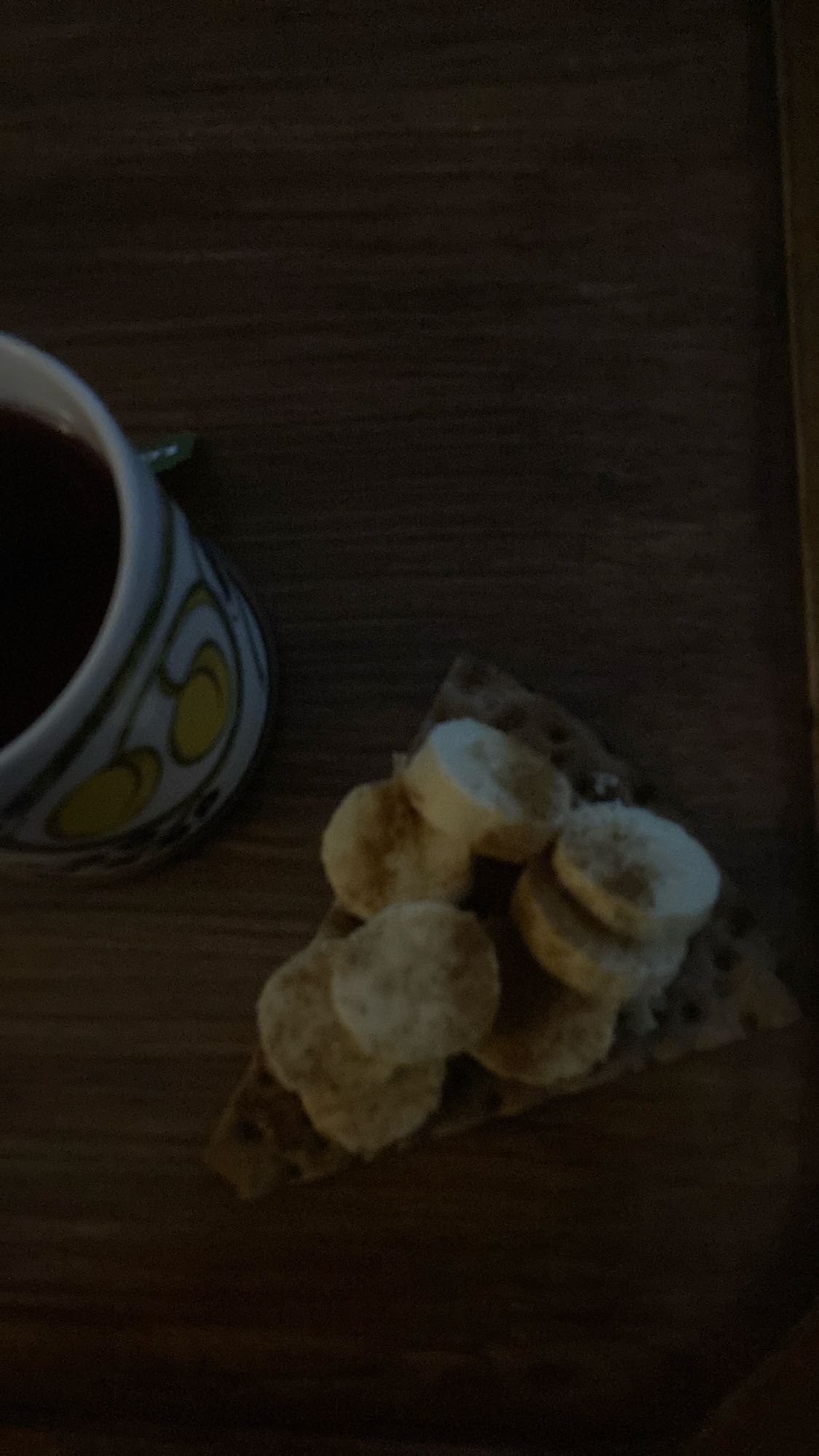 Knäckebröd med banan