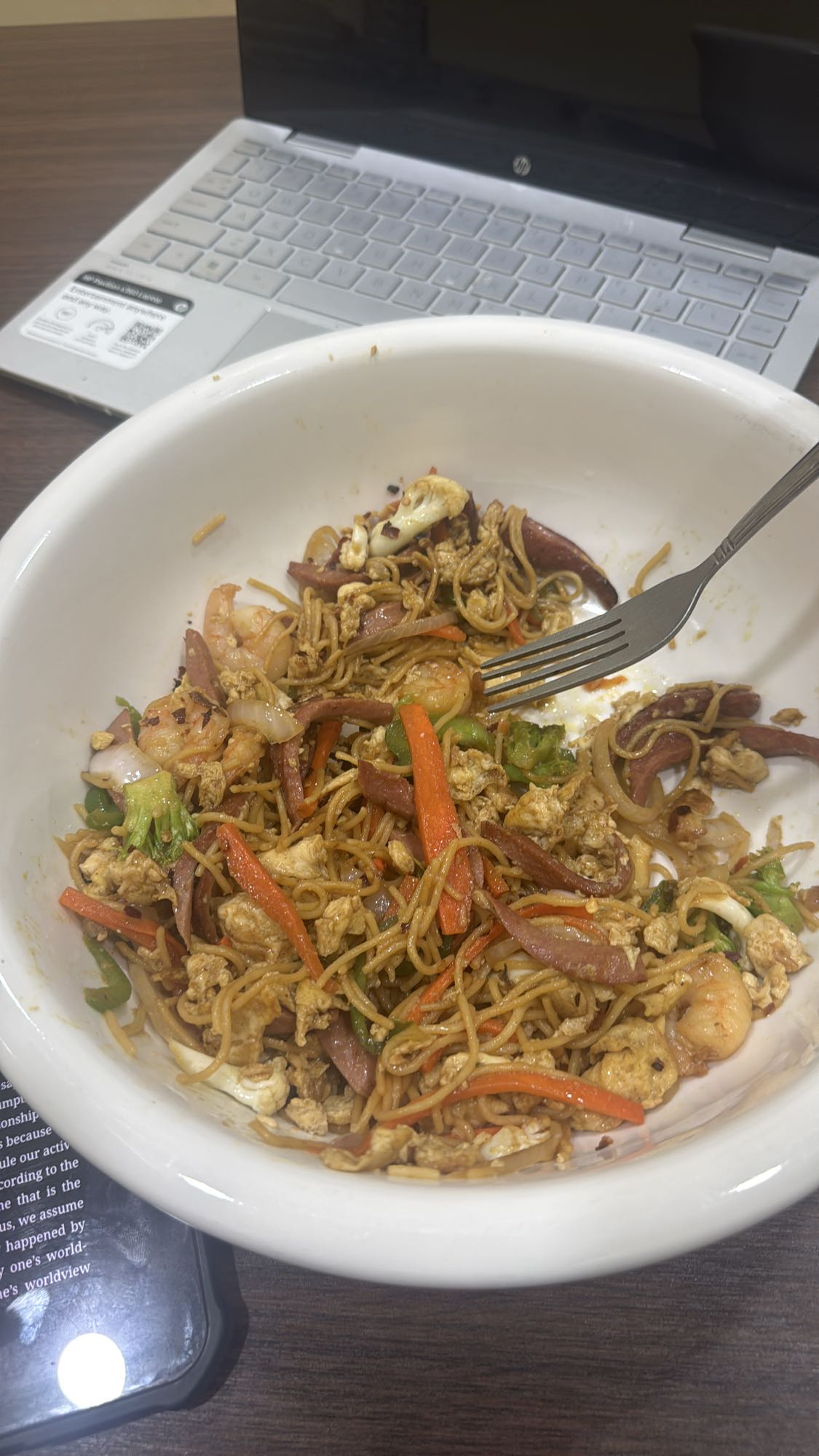 Shrimp Stir Fry Noodles