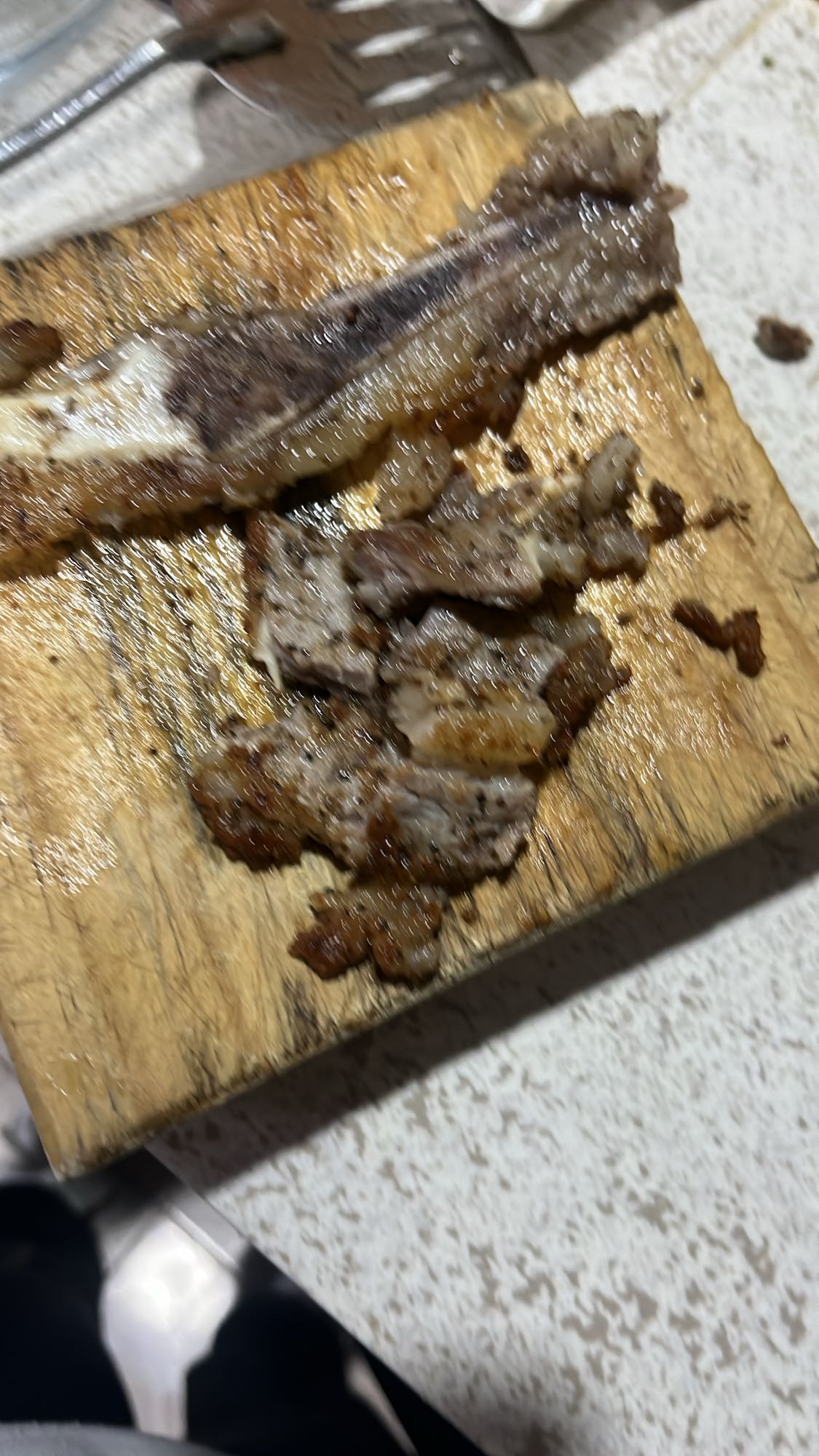 Costilla de res asada