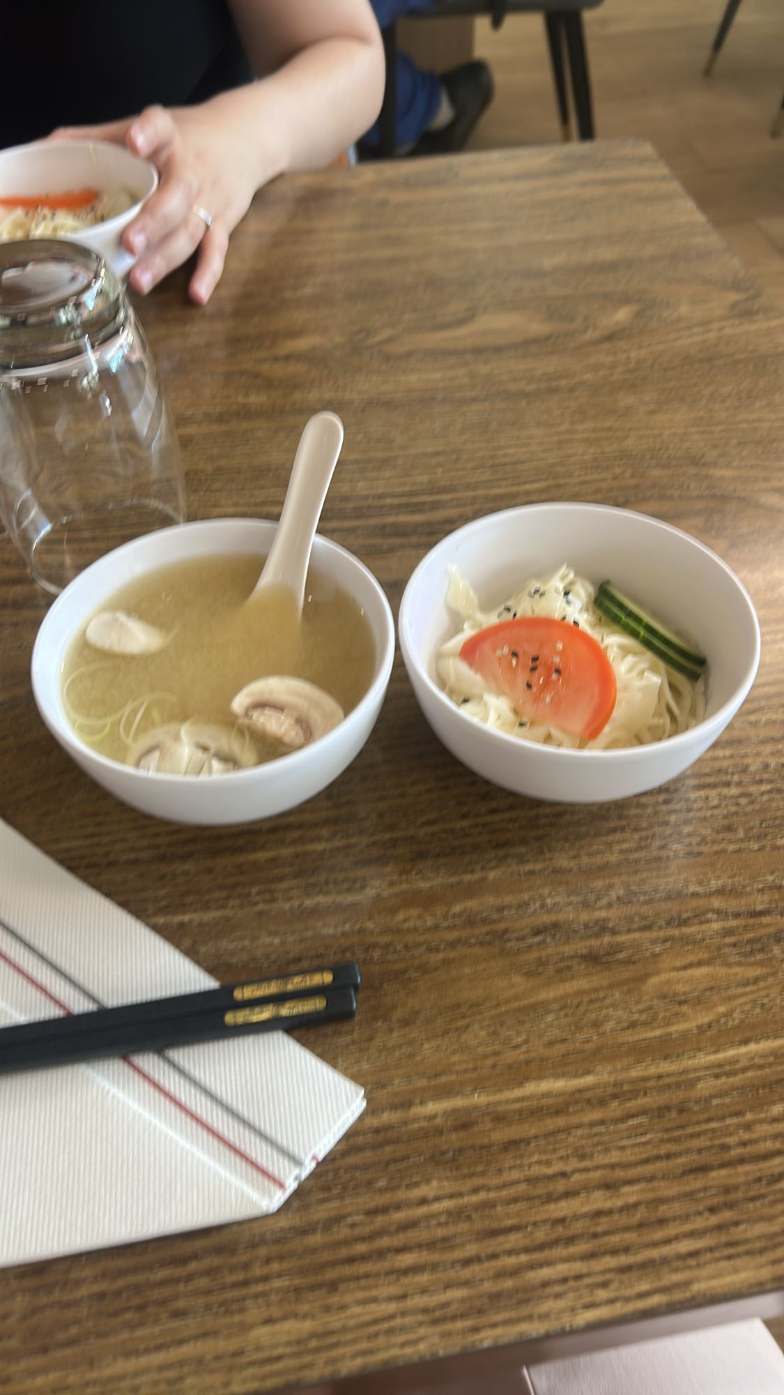 Soupe miso au tofu et oignon