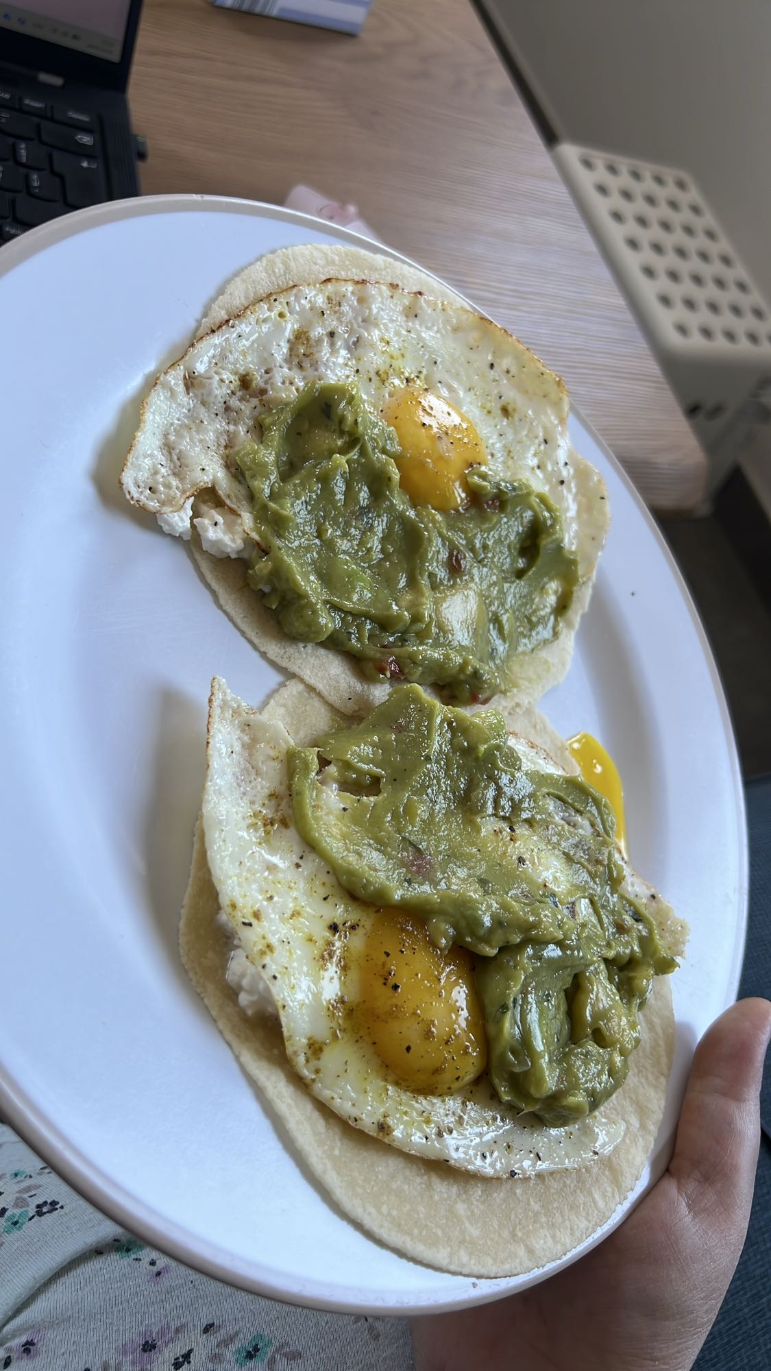 Egg Avocado Arepas