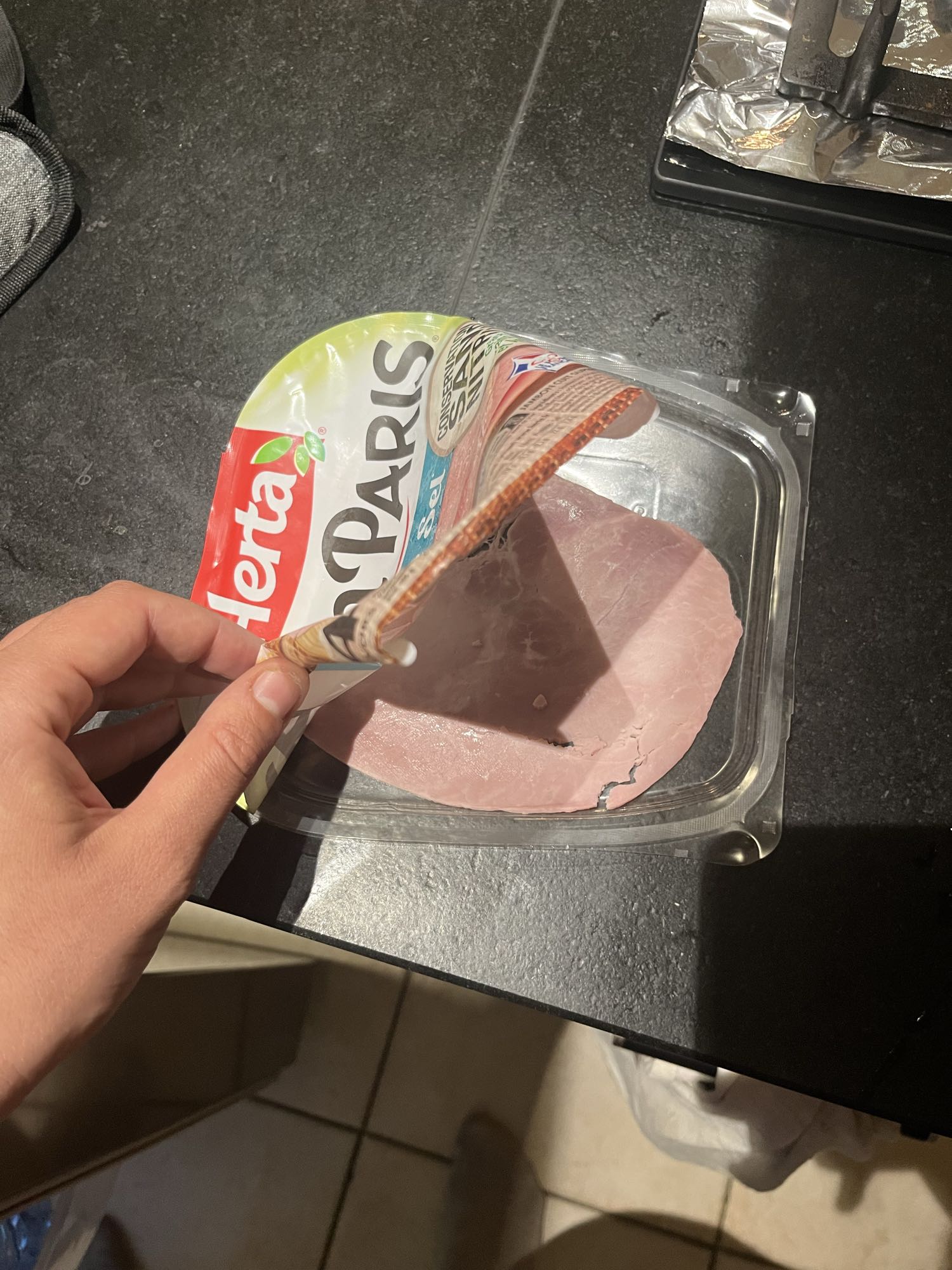 jamon cocido en lonchas