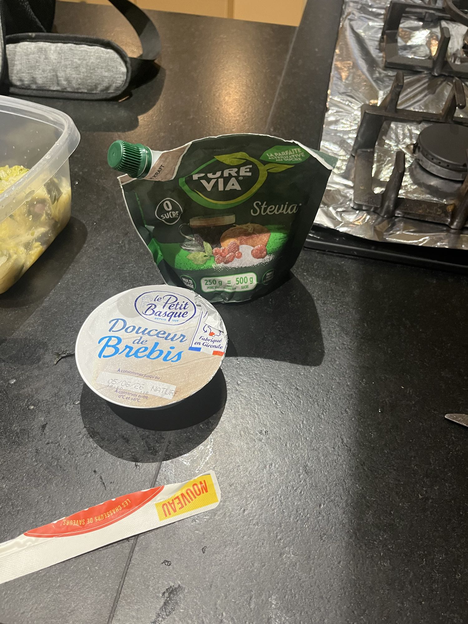 Yogur de oveja con stevia