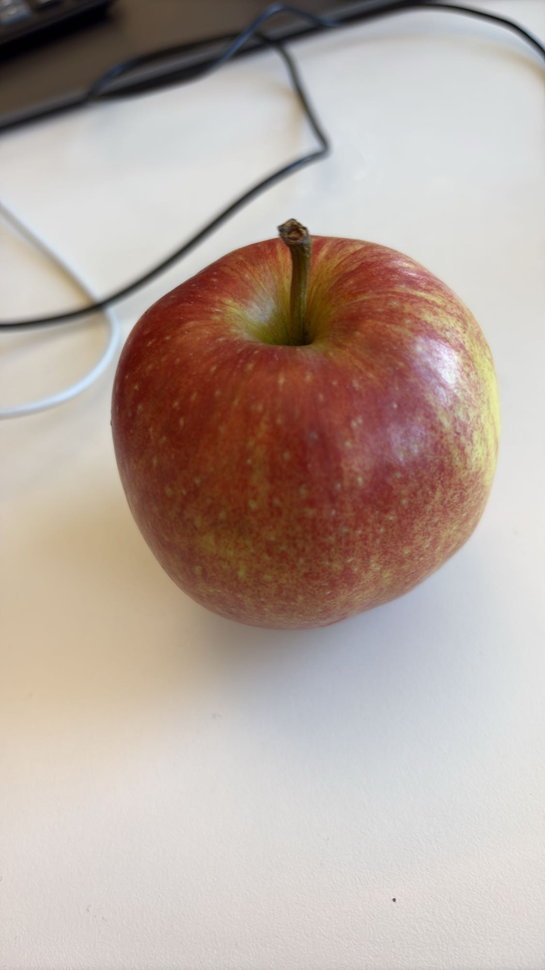 Rött äpple