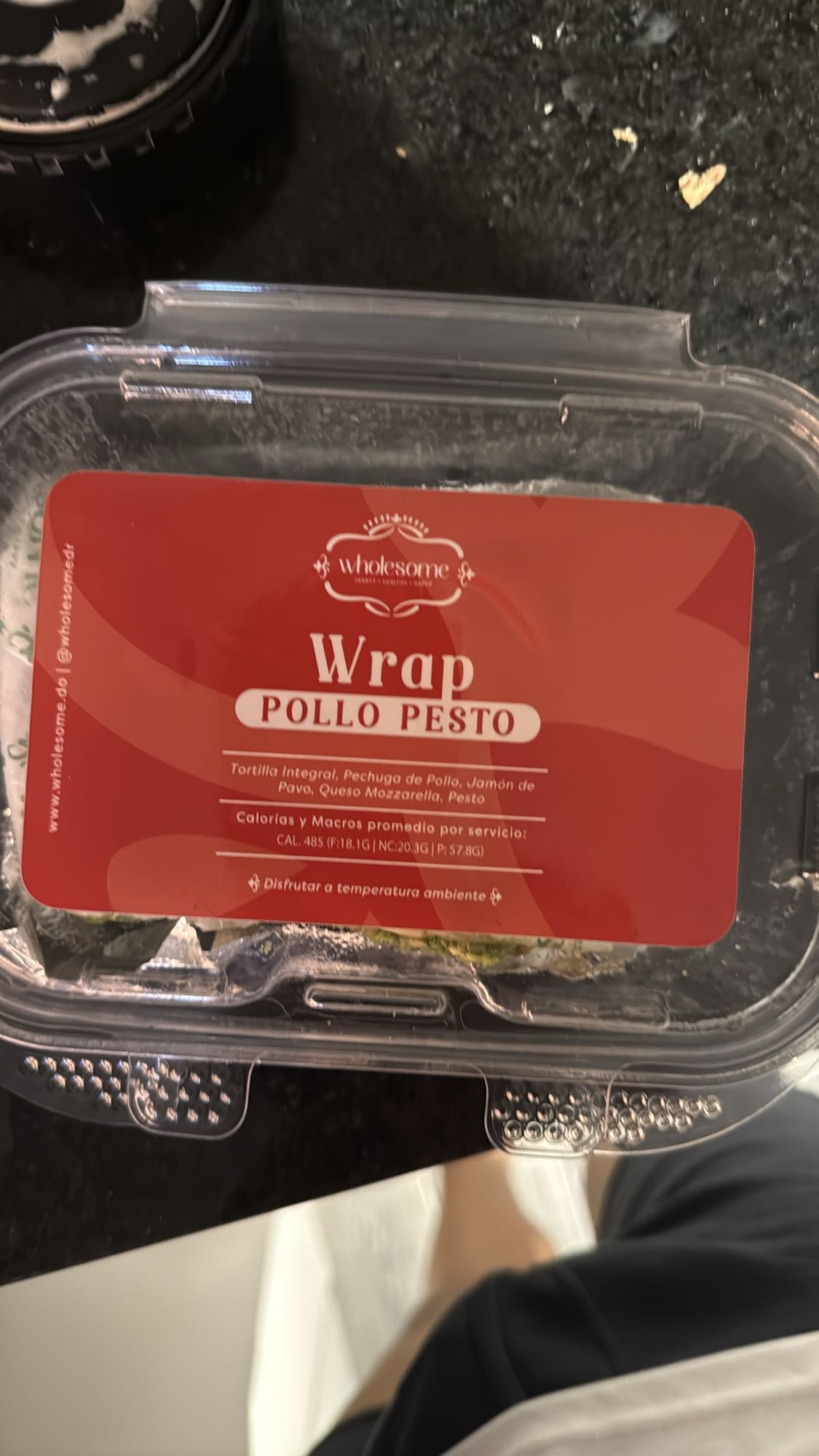 Pollo Pesto Wrap