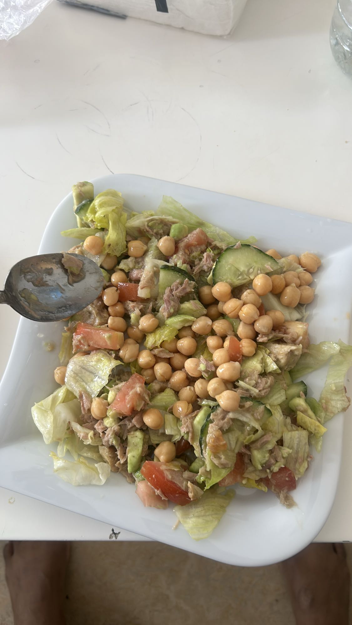 Kichererbsen-Thunfisch-Salat