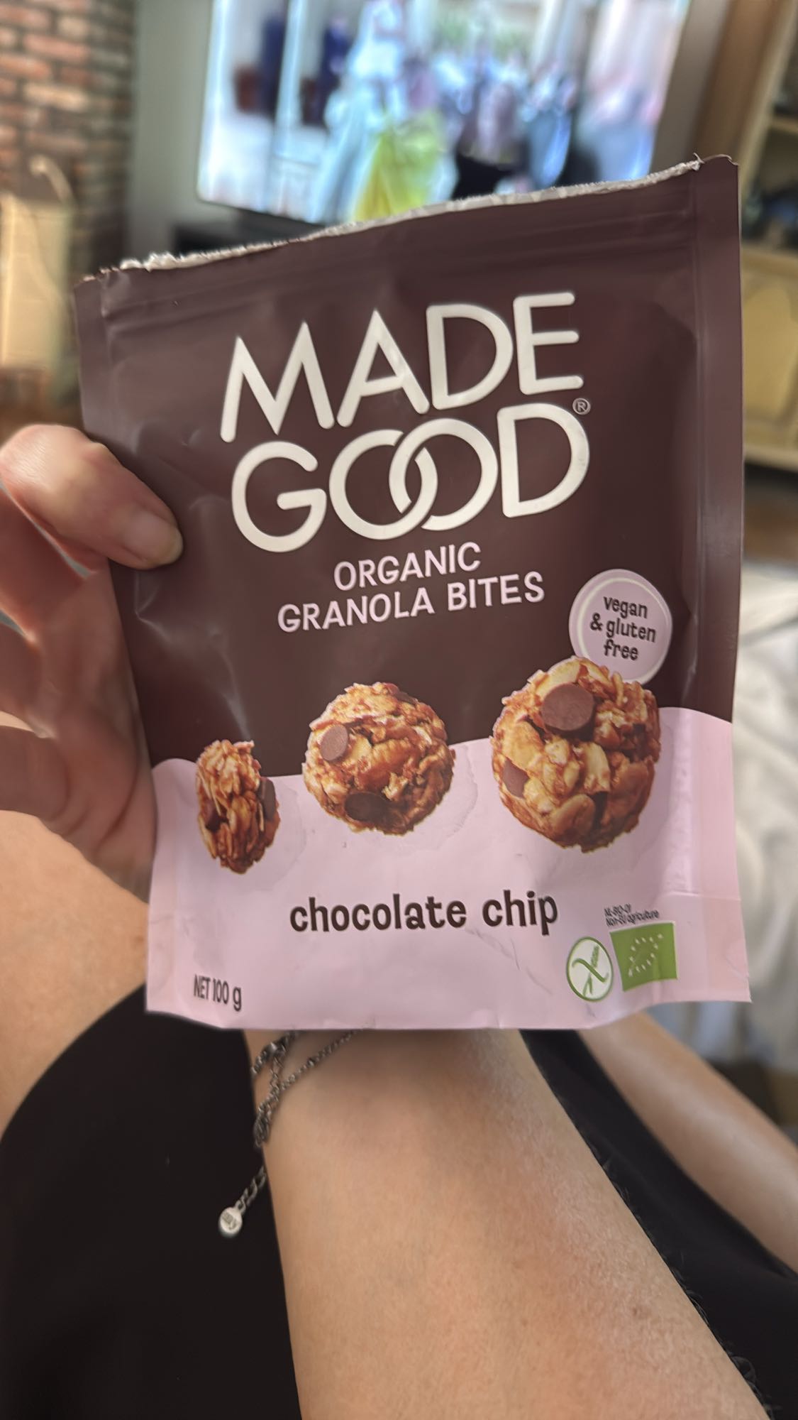 granola bites chocola