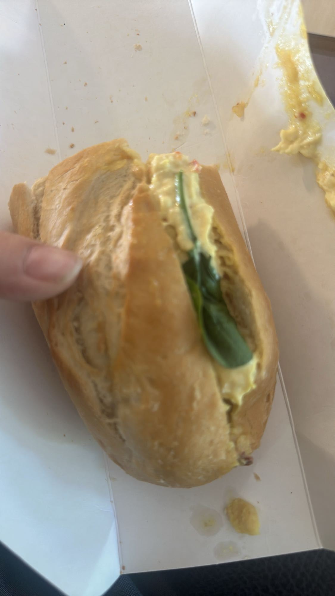 Smörgås med äggröra