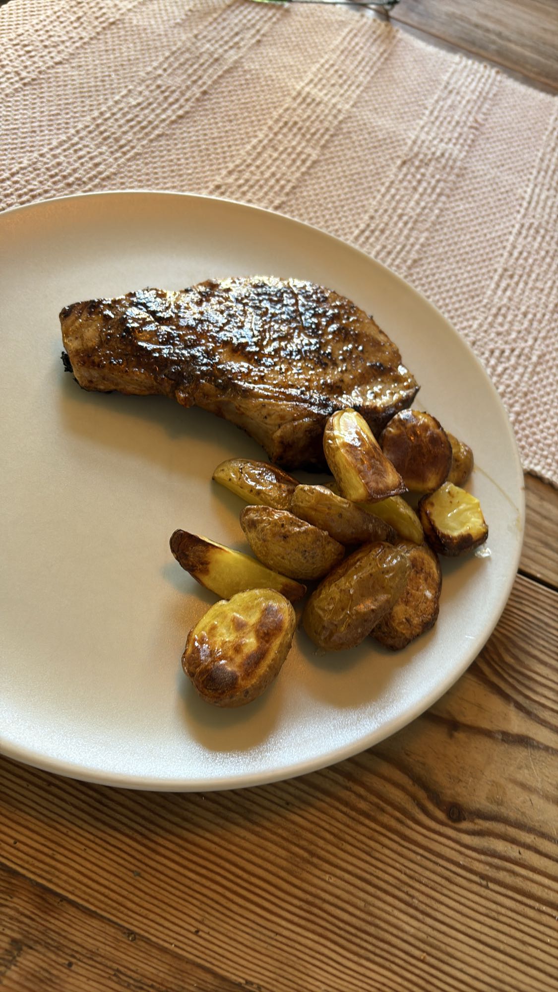 Fläskkotlett med potatis