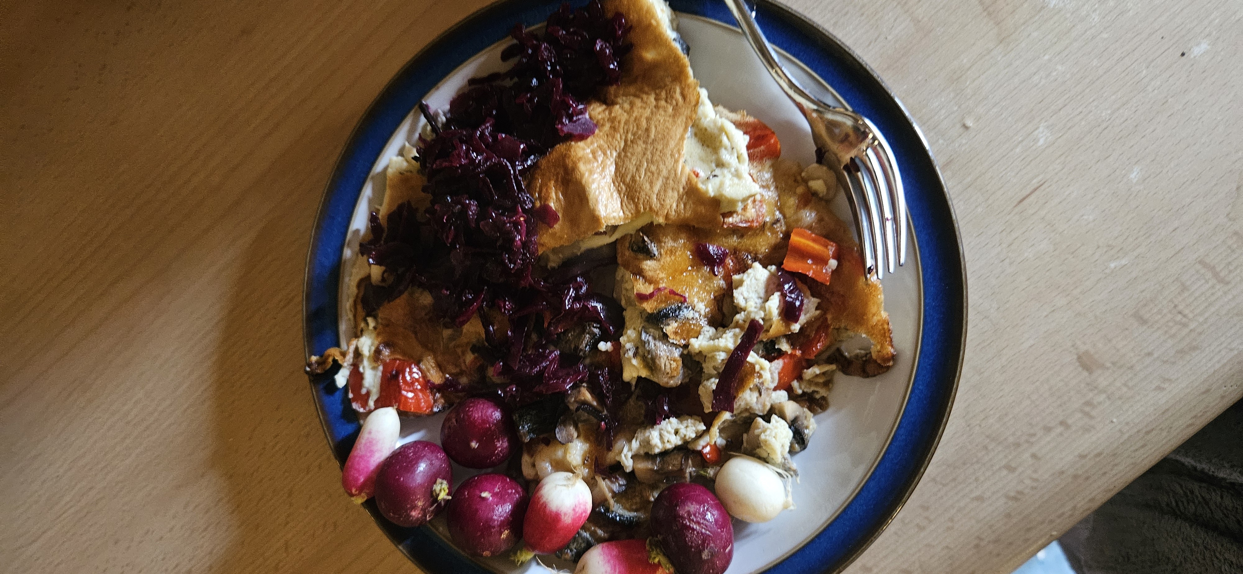 Savory Omelette Plate