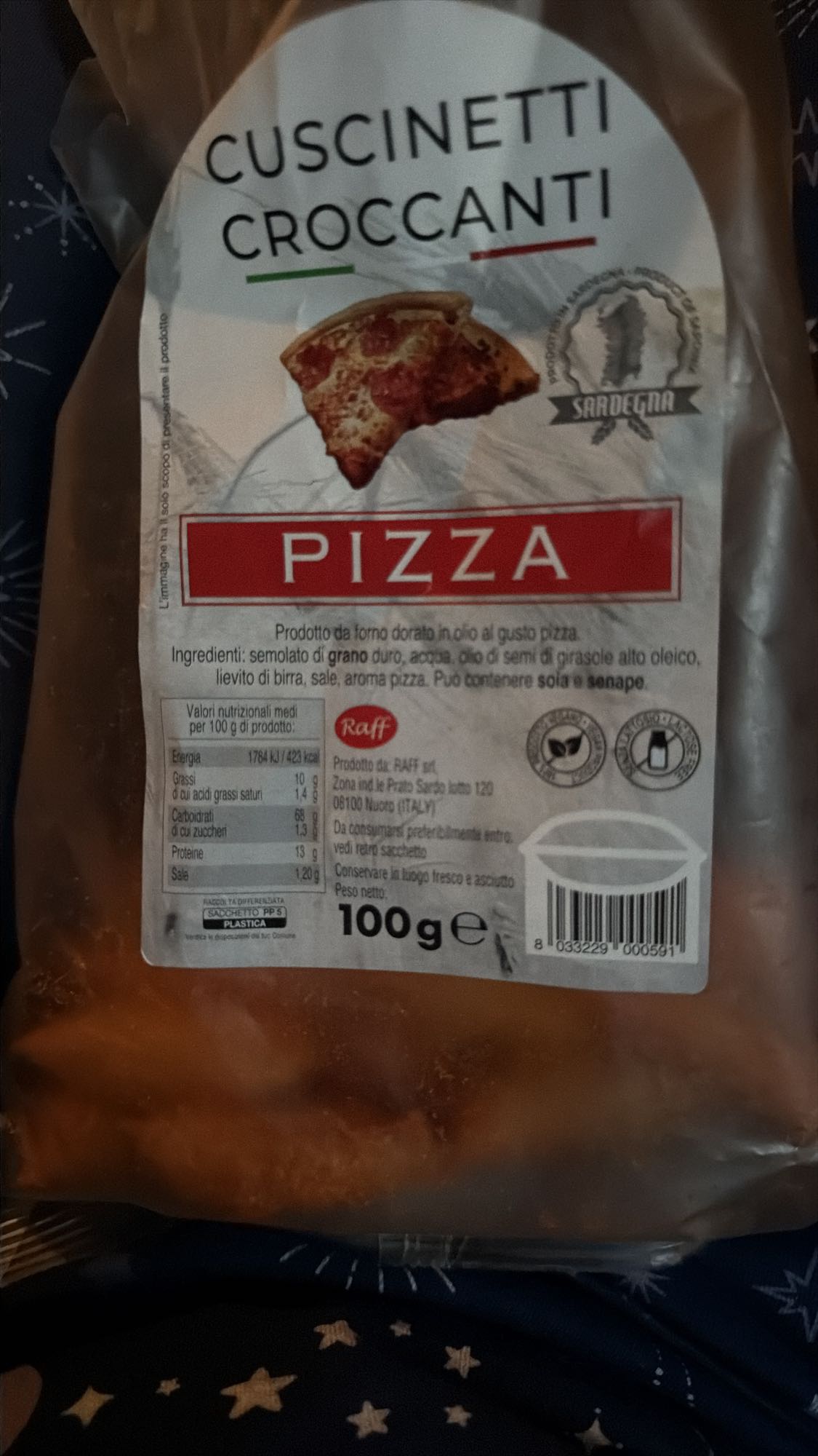 Perne crocante pizza