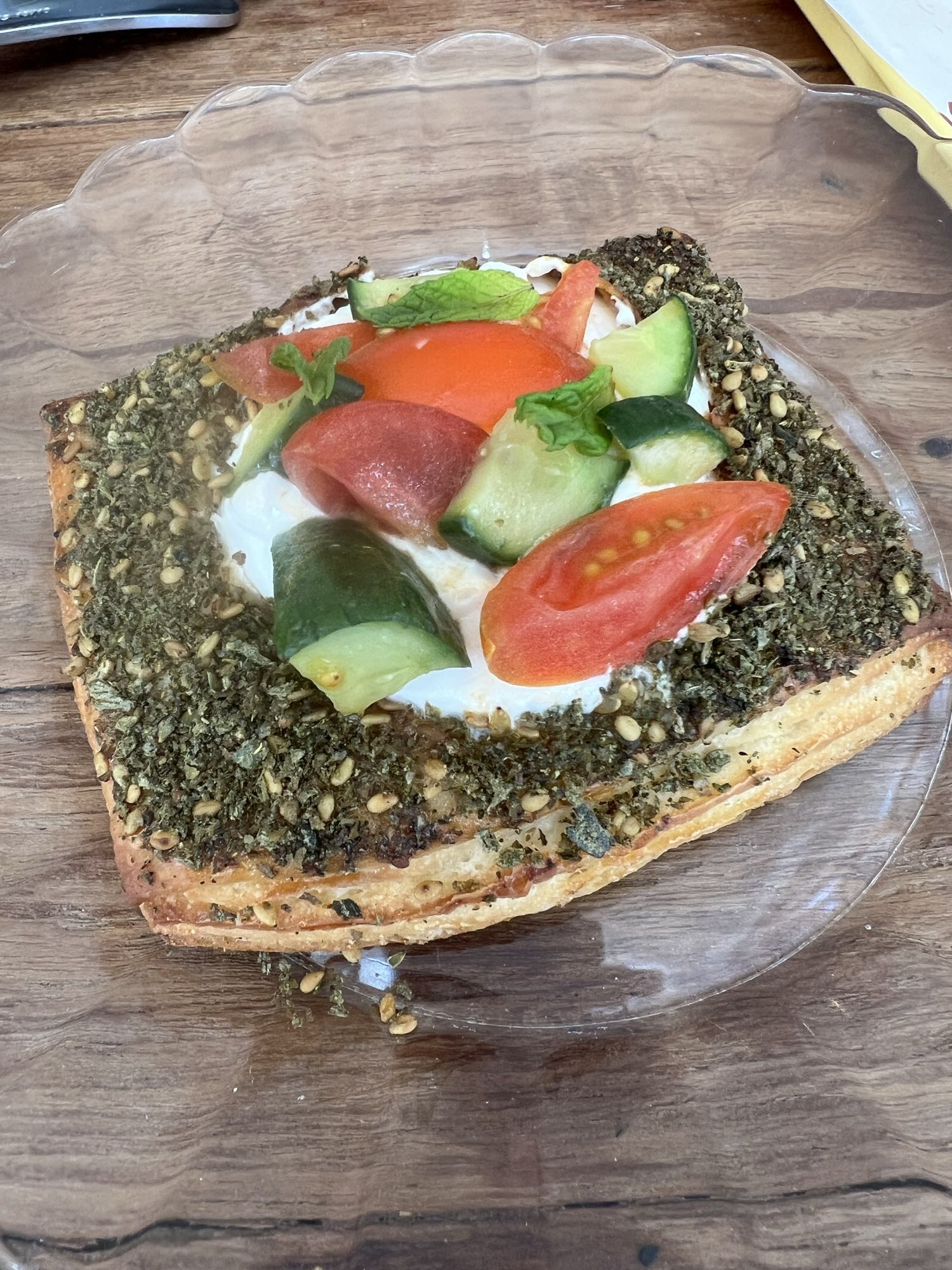 Zaatar Labneh Flatbread