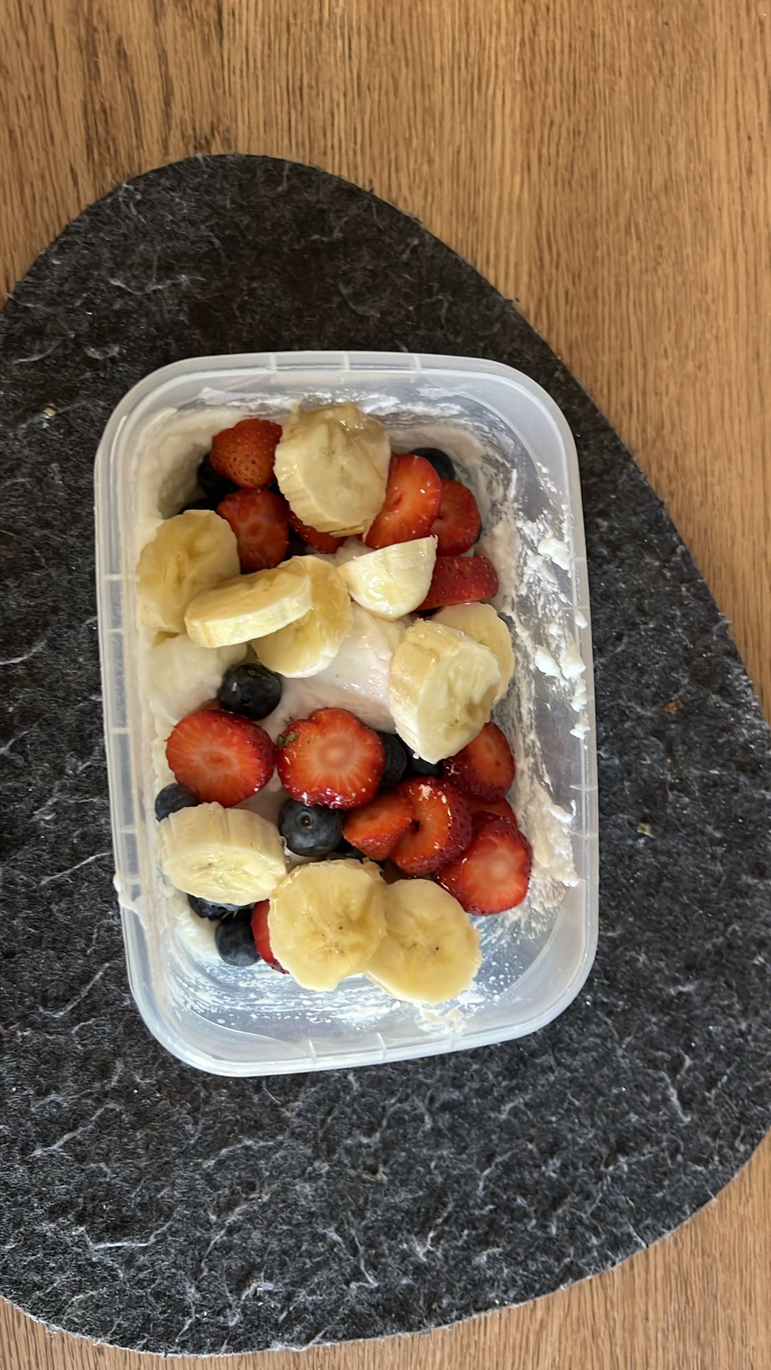 Yogurt con frutta