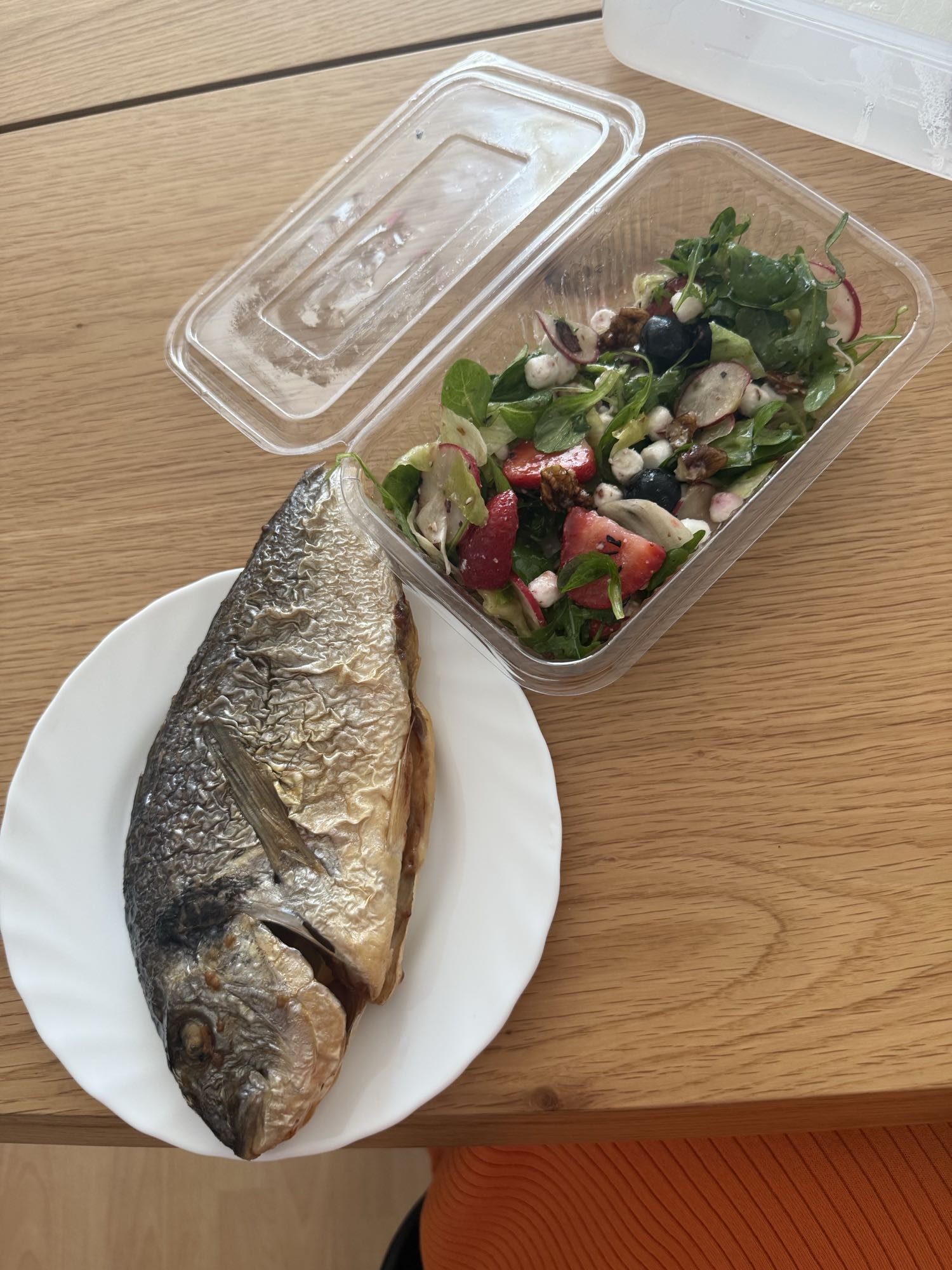 Grilled Fish Salad