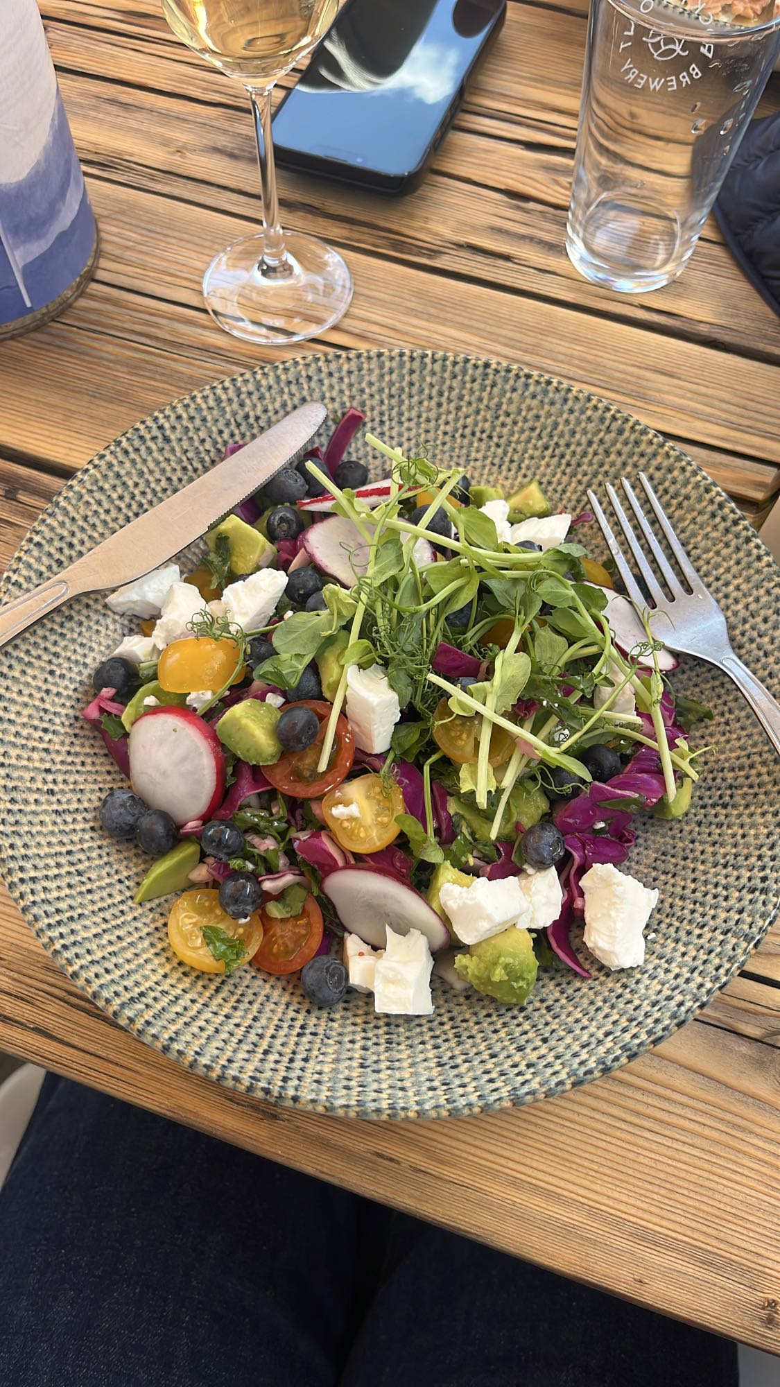 Blandad sallad
