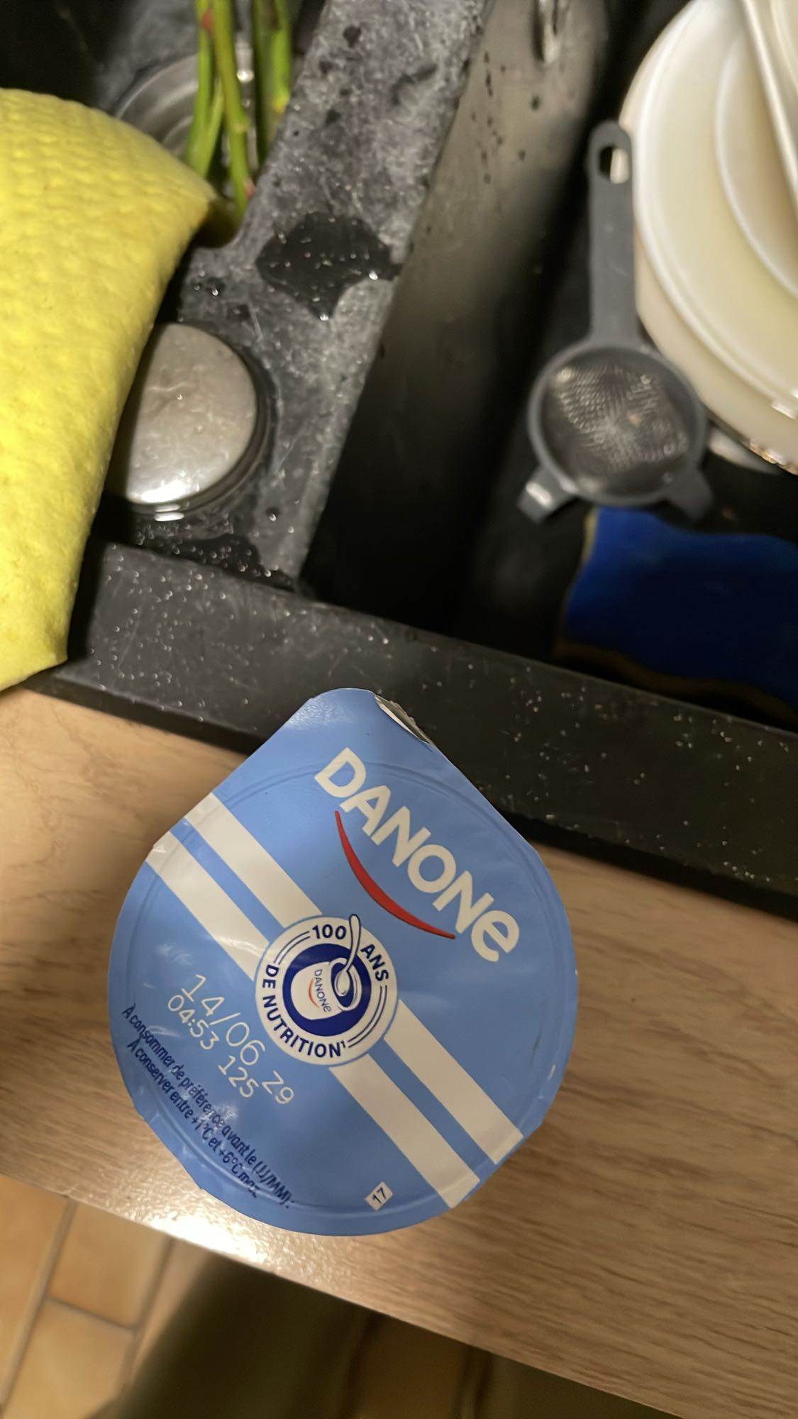 Yaourt nature Danone