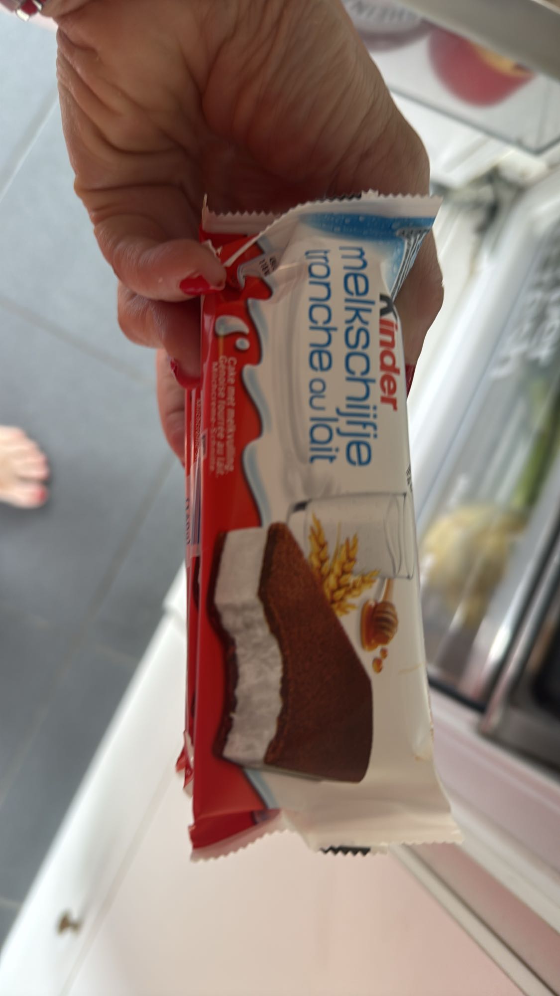 Kinder melkschijfje