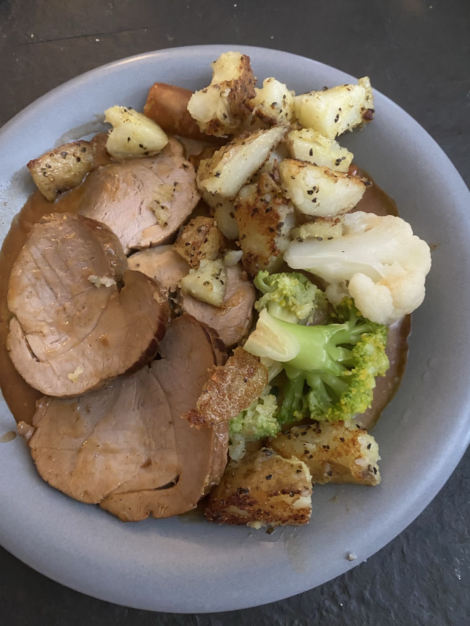 Fläskstek med potatis