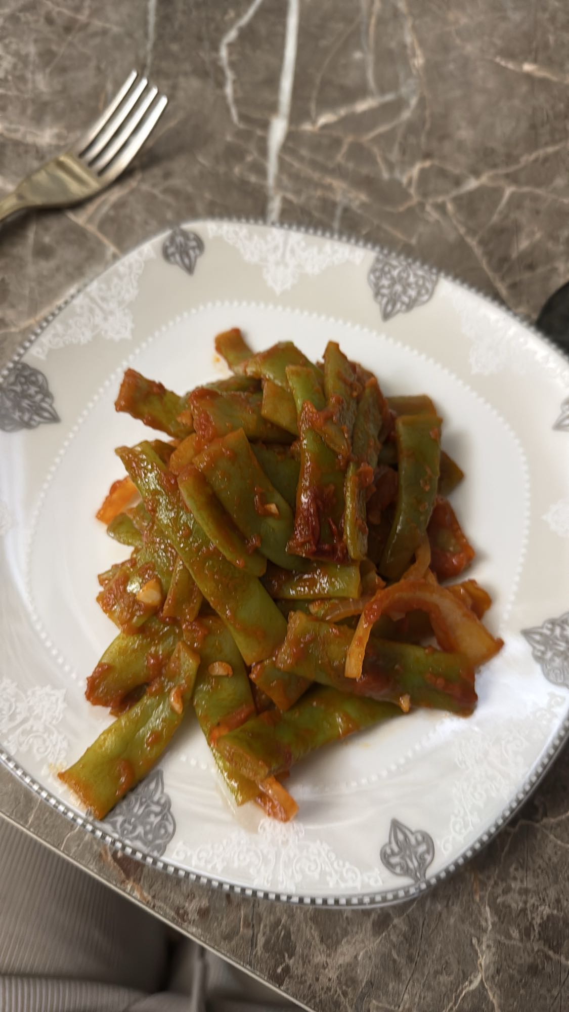 Green Beans in Tomato